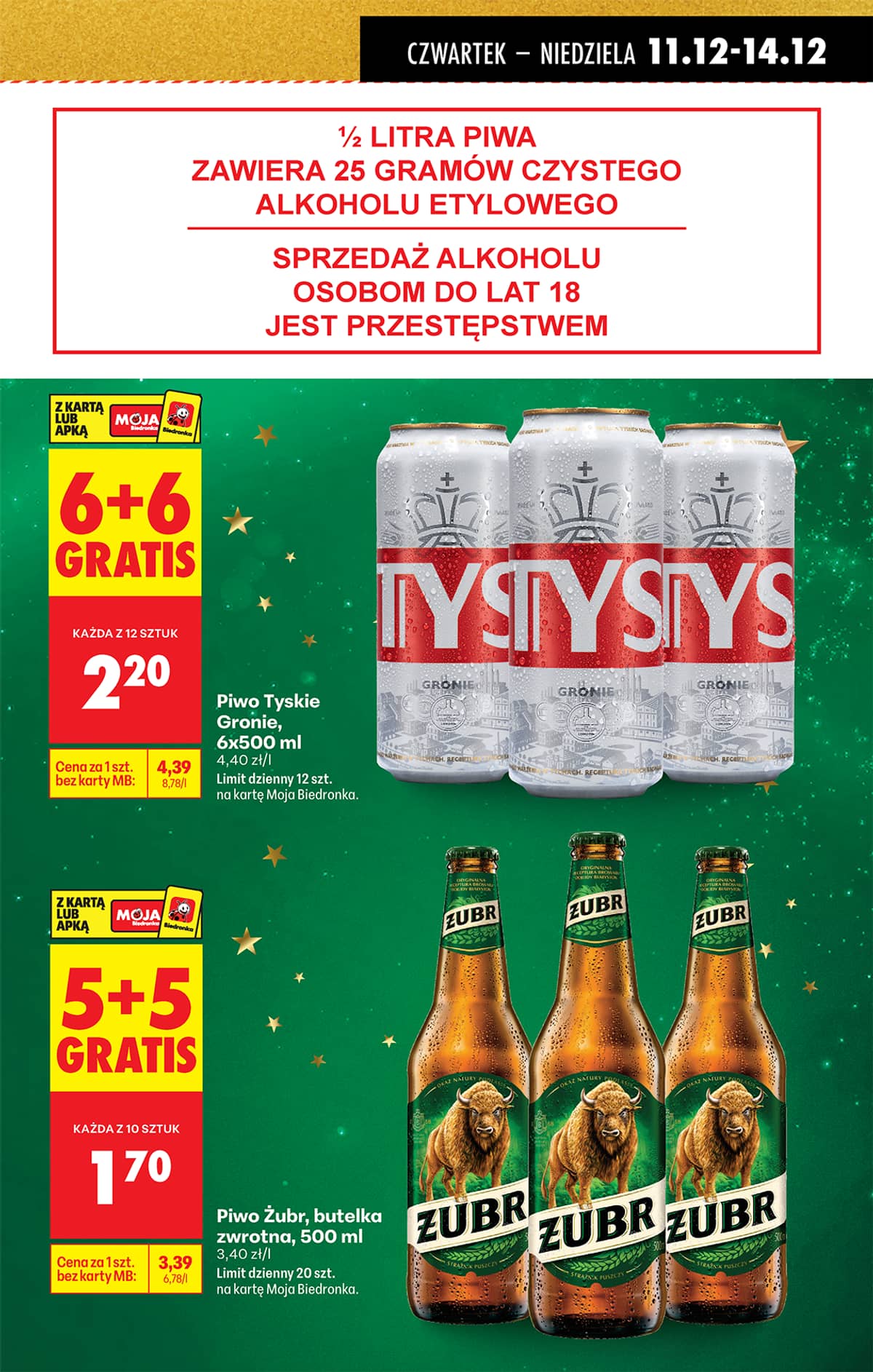 Biedronka - Biedronki niskie ceny P oferta od 11.12 17 puslapis