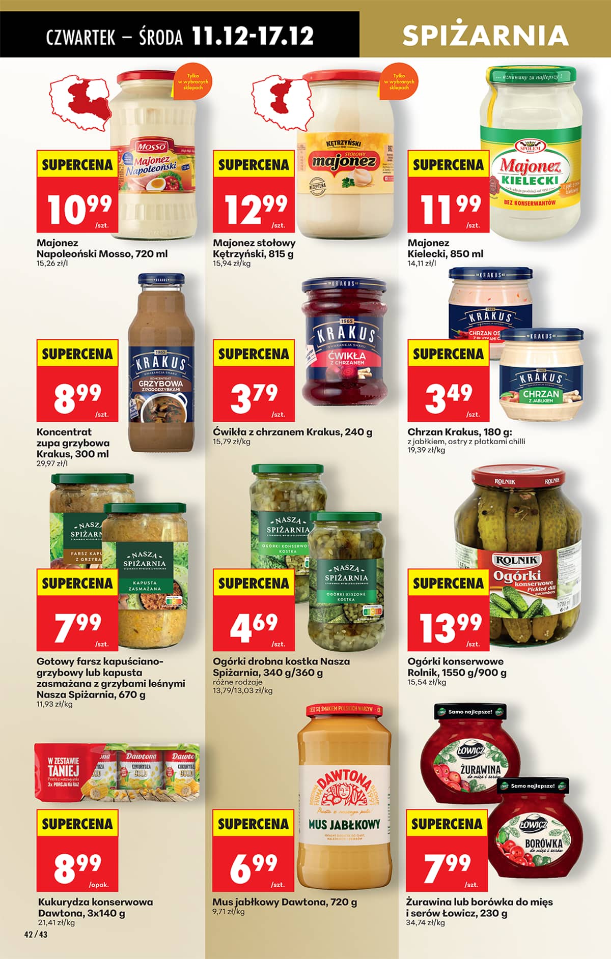 Biedronka - Biedronki niskie ceny P oferta od 11.12 54 puslapis