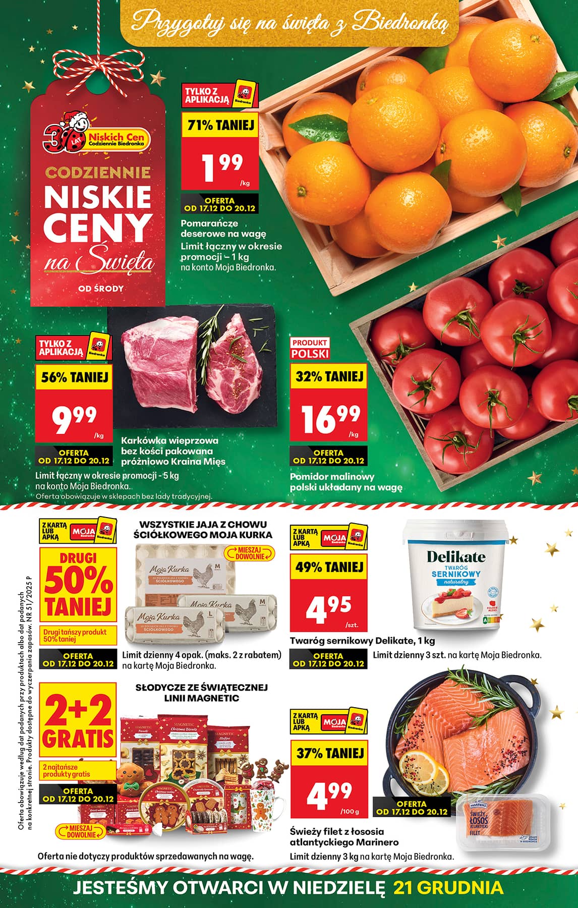 Biedronka - Biedronki niskie ceny P oferta od 17.12 1 puslapis