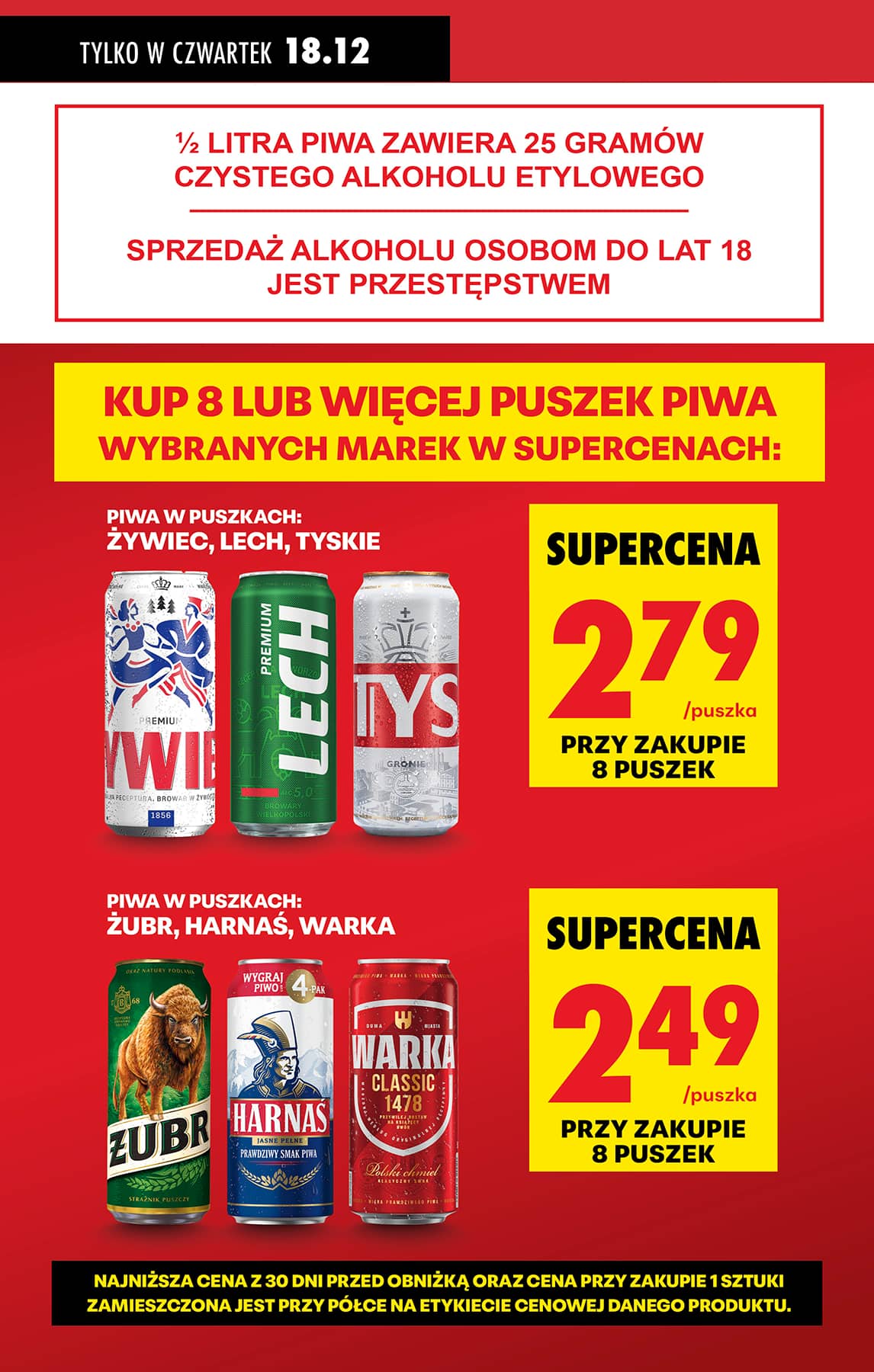 Biedronka - Biedronki niskie ceny P oferta od 17.12 12 puslapis