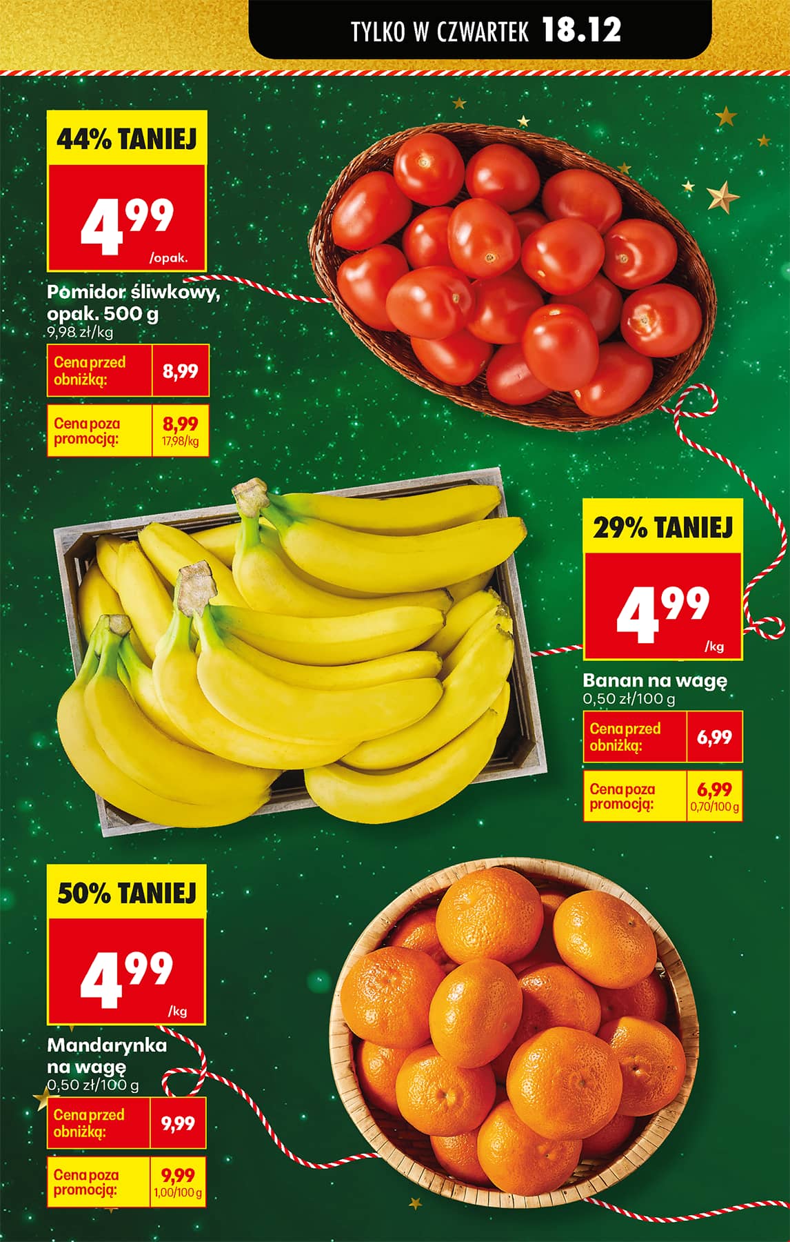 Biedronka - Biedronki niskie ceny P oferta od 17.12 18 puslapis