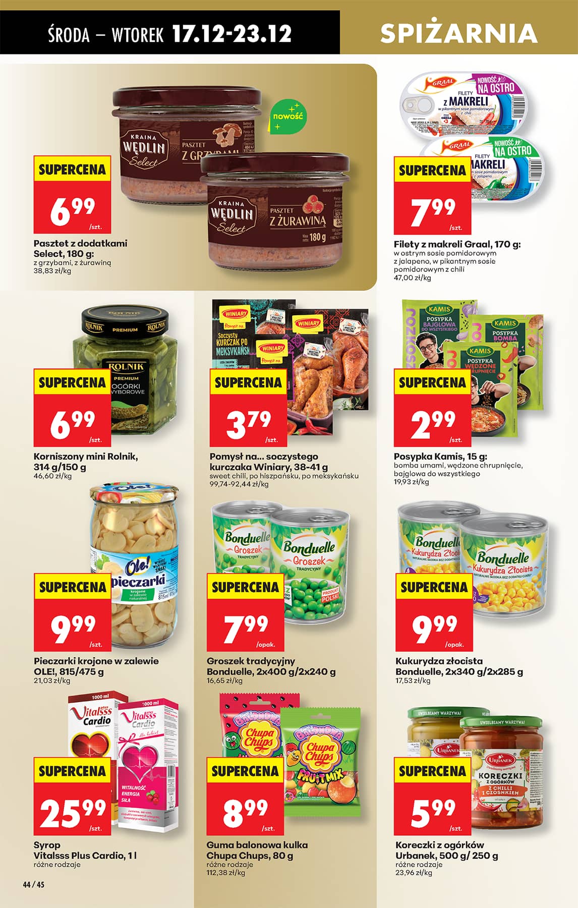 Biedronka - Biedronki niskie ceny P oferta od 17.12 62 puslapis