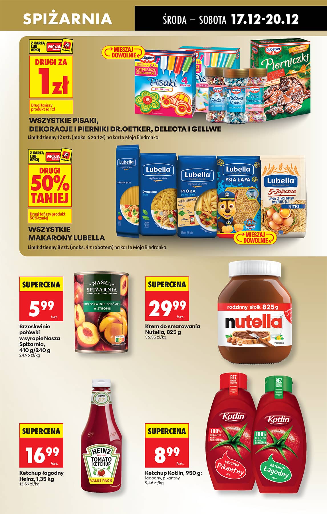Biedronka - Biedronki niskie ceny P oferta od 17.12 63 puslapis