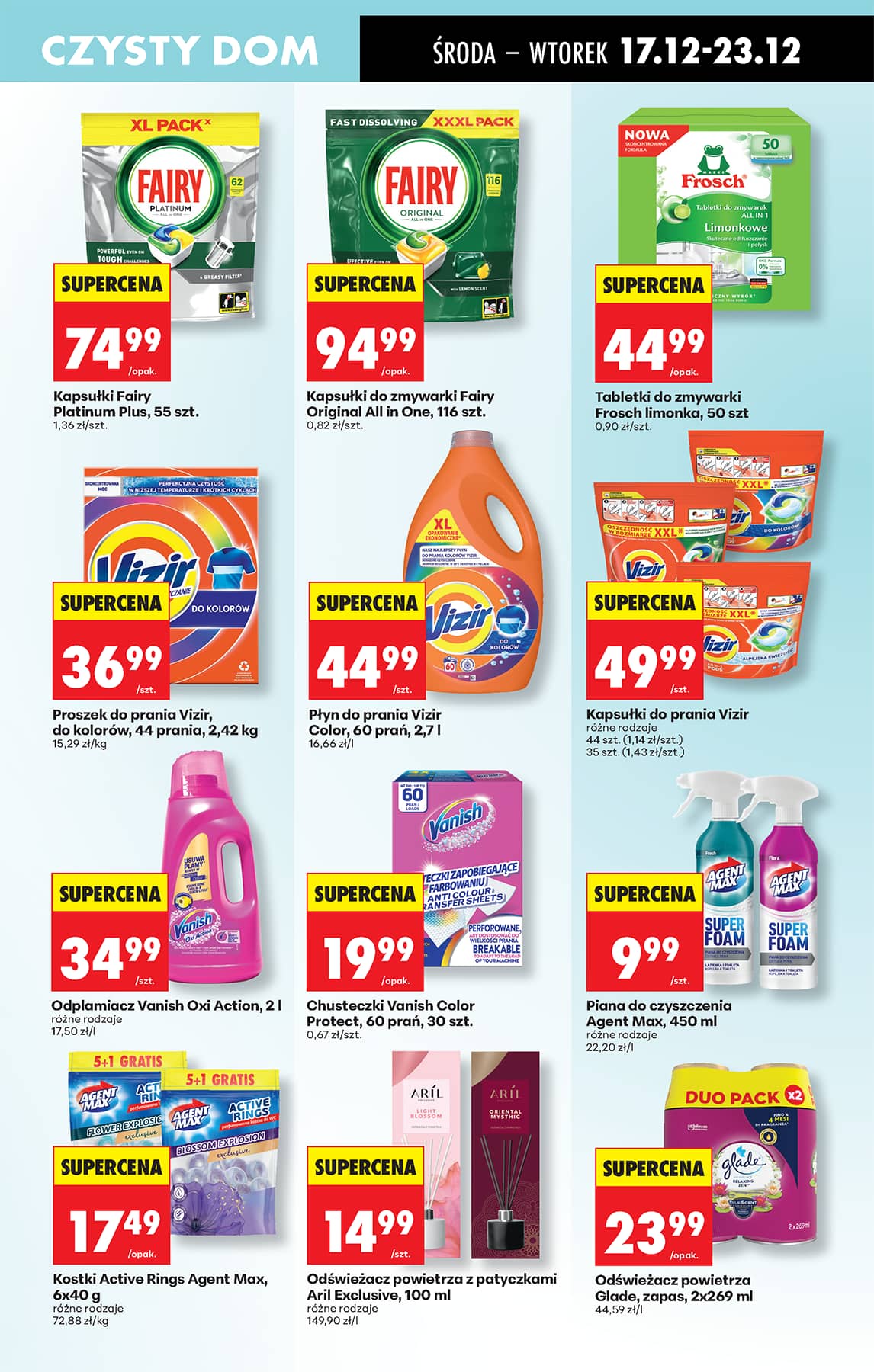 Biedronka - Biedronki niskie ceny P oferta od 17.12 89 puslapis