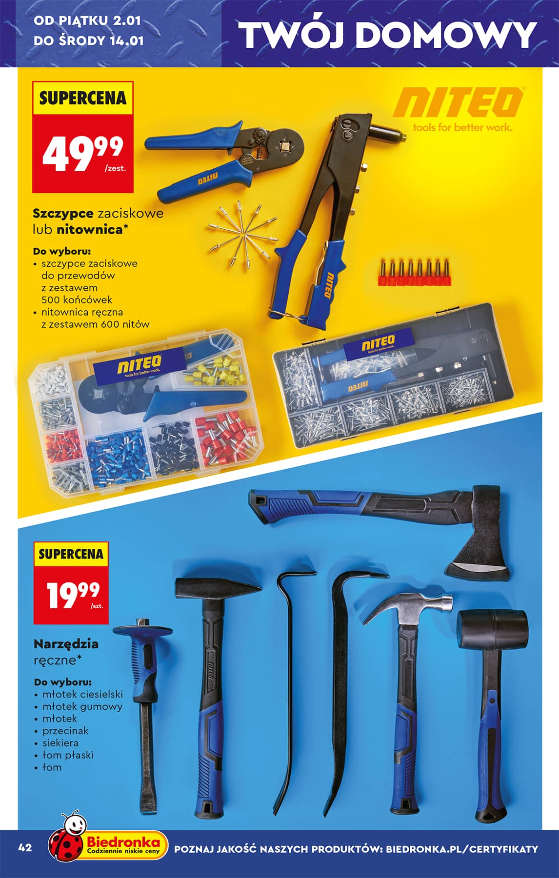 Biedronka - Hity i inspiracje - od 29.12 46 puslapis