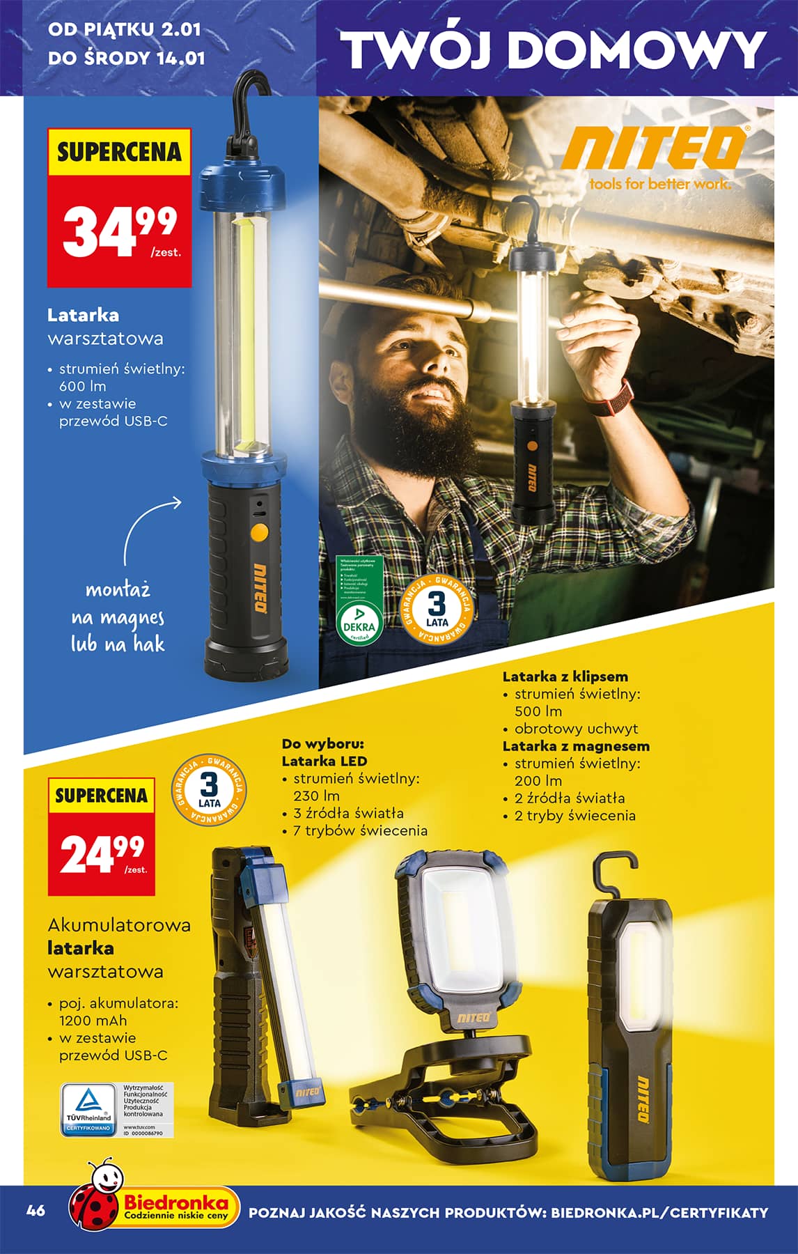 Biedronka - Hity i inspiracje - od 29.12 50 puslapis