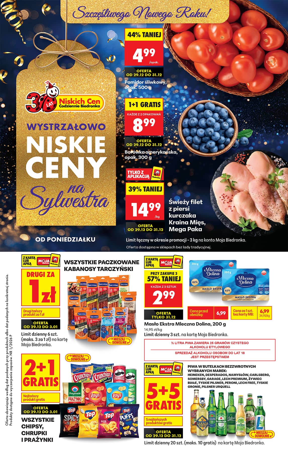 Biedronka - Biedronki niskie ceny P oferta od 29.12 1 puslapis