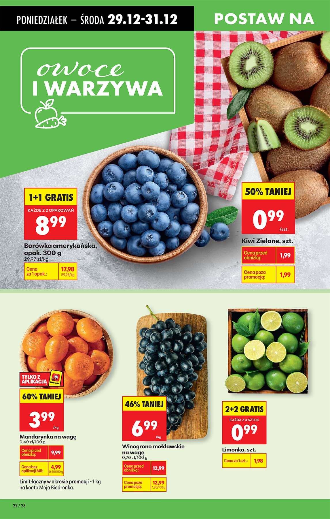 Biedronka - Biedronki niskie ceny P oferta od 29.12 28 puslapis