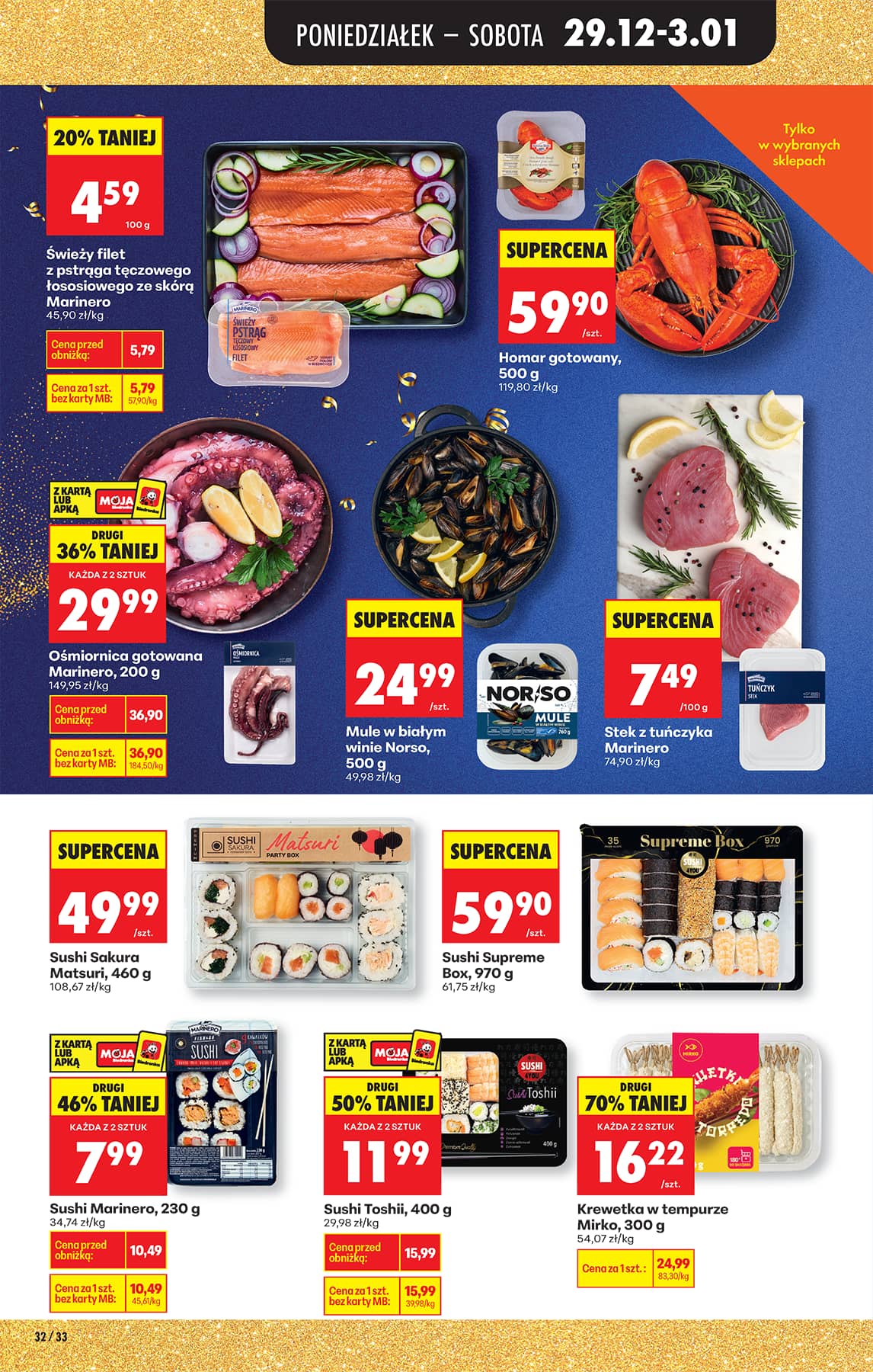 Biedronka - Biedronki niskie ceny P oferta od 29.12 44 puslapis