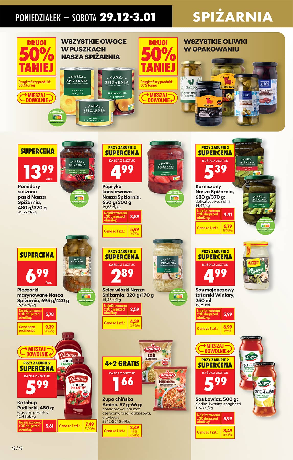 Biedronka - Biedronki niskie ceny P oferta od 29.12 54 puslapis