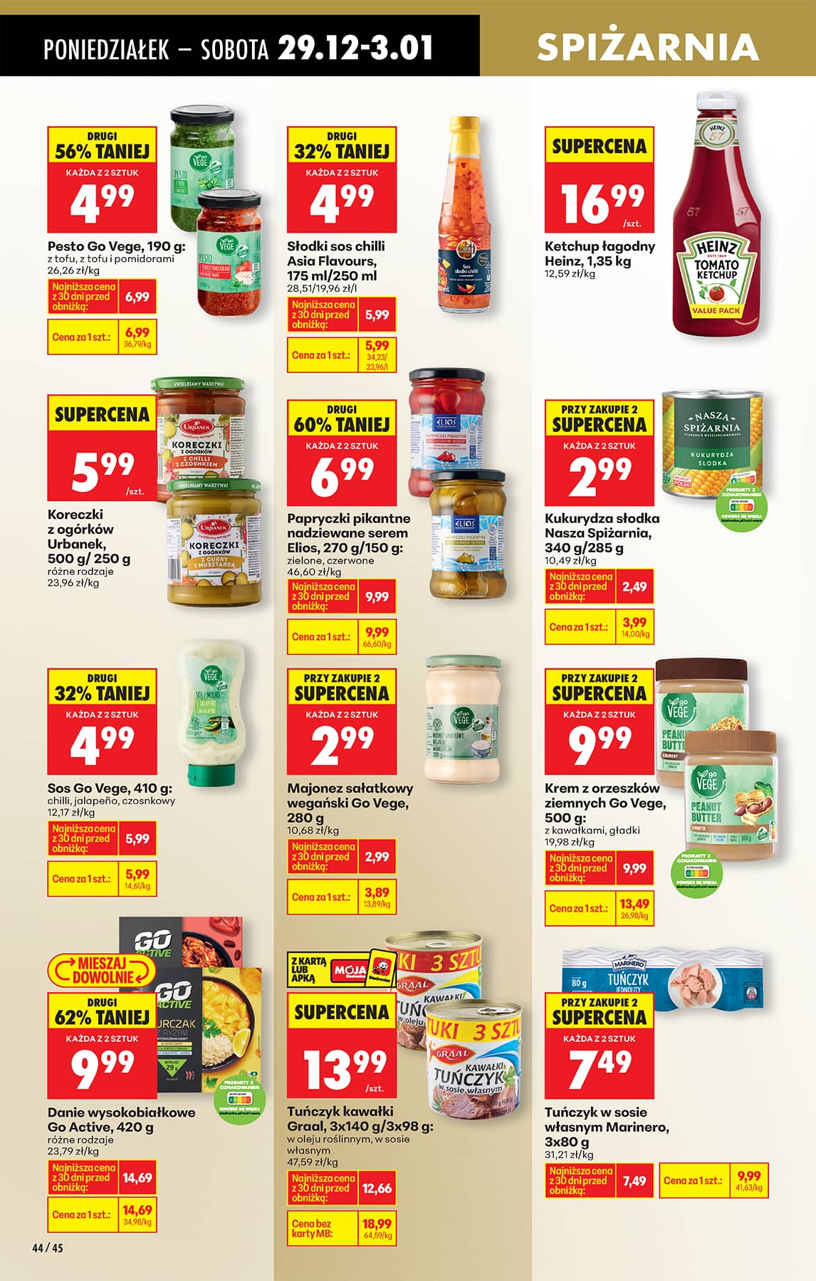 Biedronka - Biedronki niskie ceny P oferta od 29.12 56 puslapis