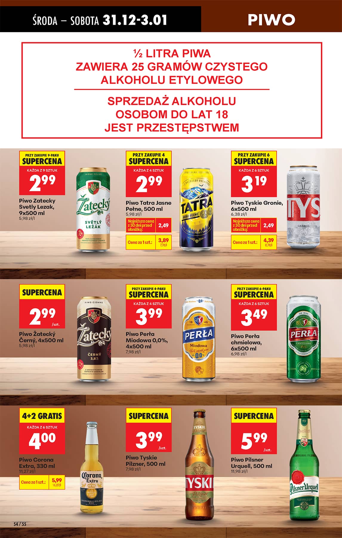 Biedronka - Biedronki niskie ceny P oferta od 31.12 66 puslapis