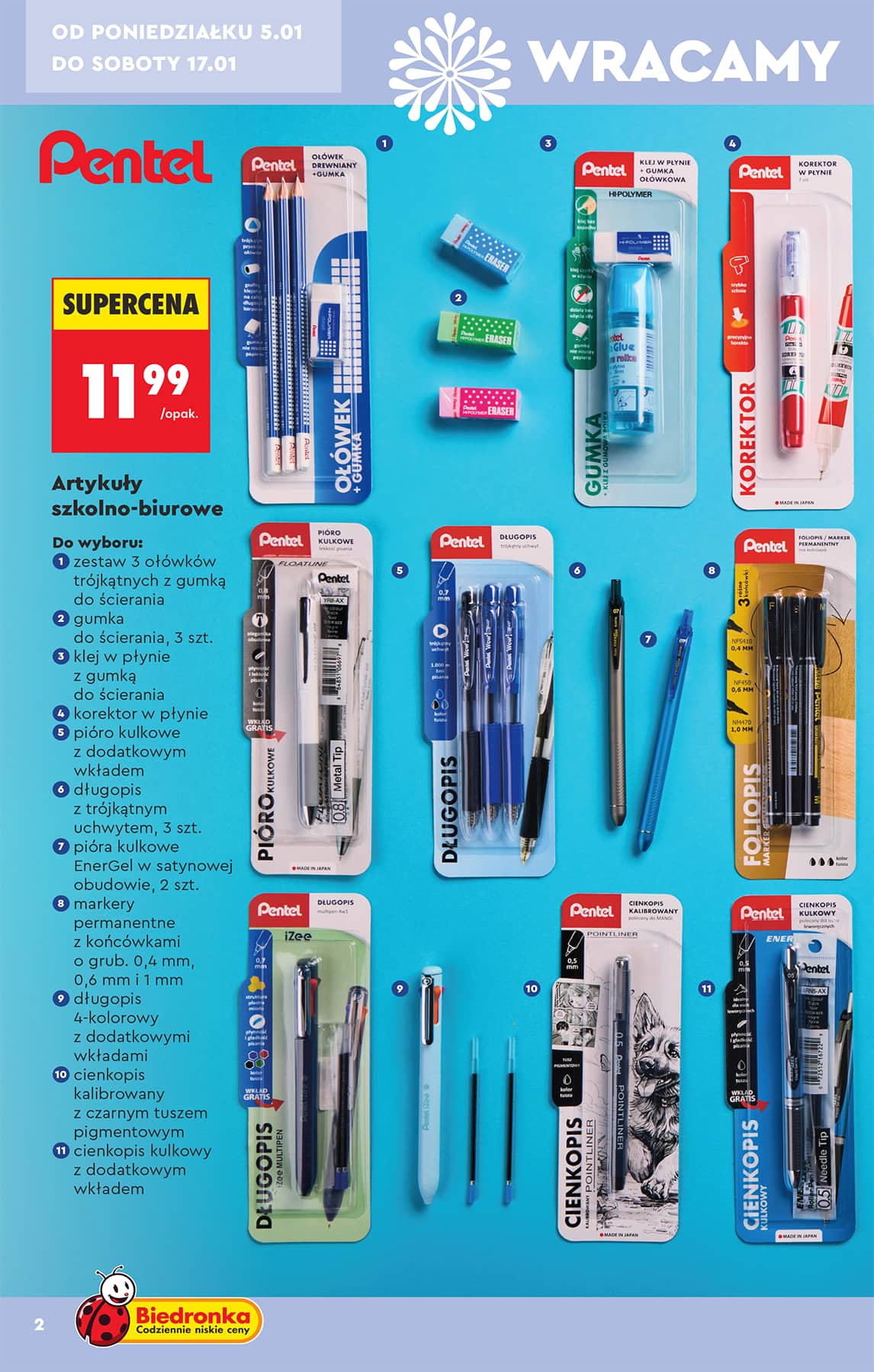 Biedronka - Hity i inspiracje - od 05.01 4 puslapis