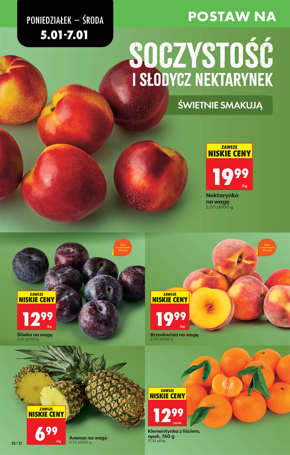 Biedronka - Biedronki niskie ceny P oferta od 05.01 30 puslapis