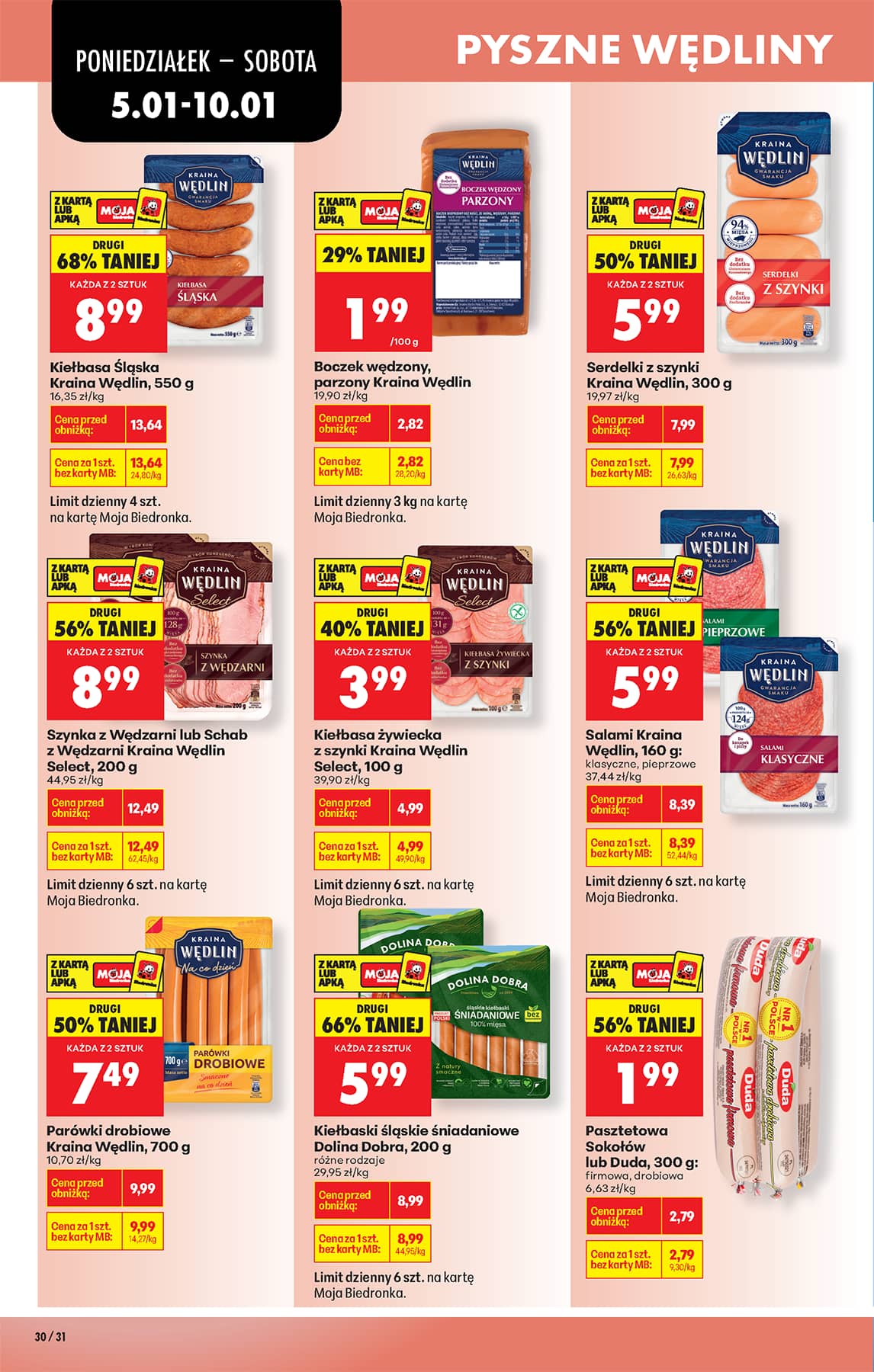 Biedronka - Biedronki niskie ceny P oferta od 05.01 42 puslapis