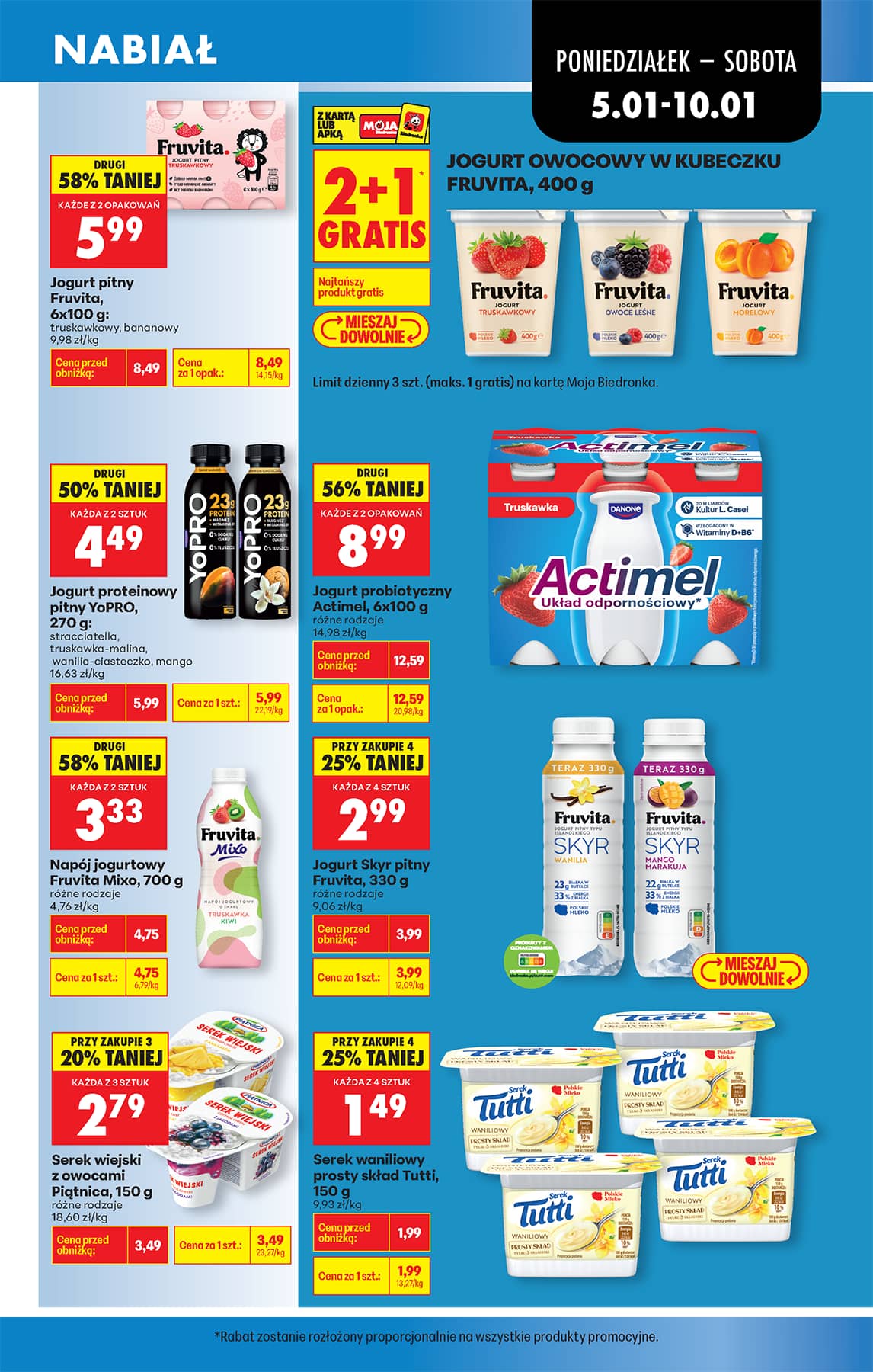 Biedronka - Biedronki niskie ceny P oferta od 05.01 45 puslapis