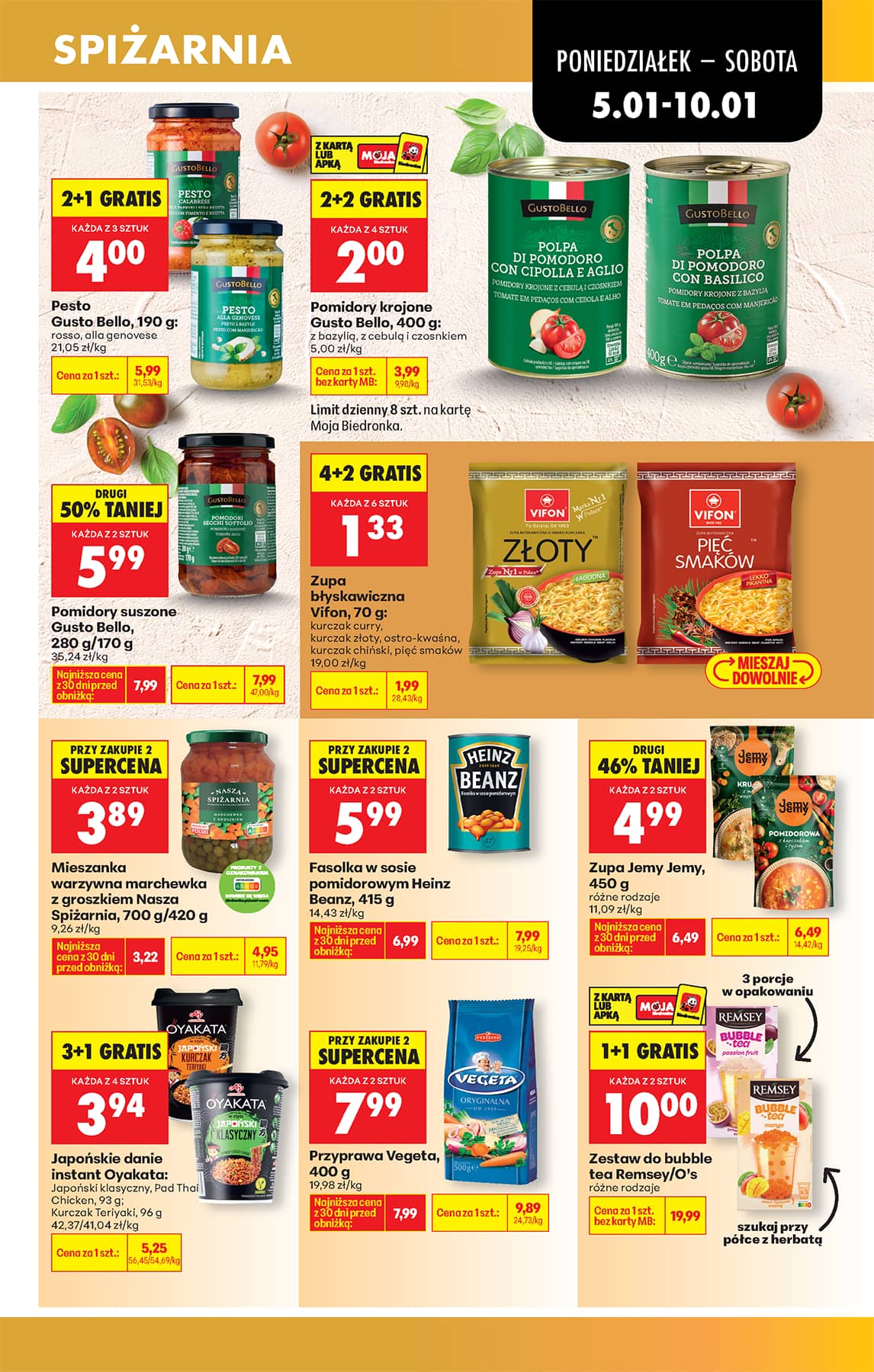 Biedronka - Biedronki niskie ceny P oferta od 05.01 51 puslapis