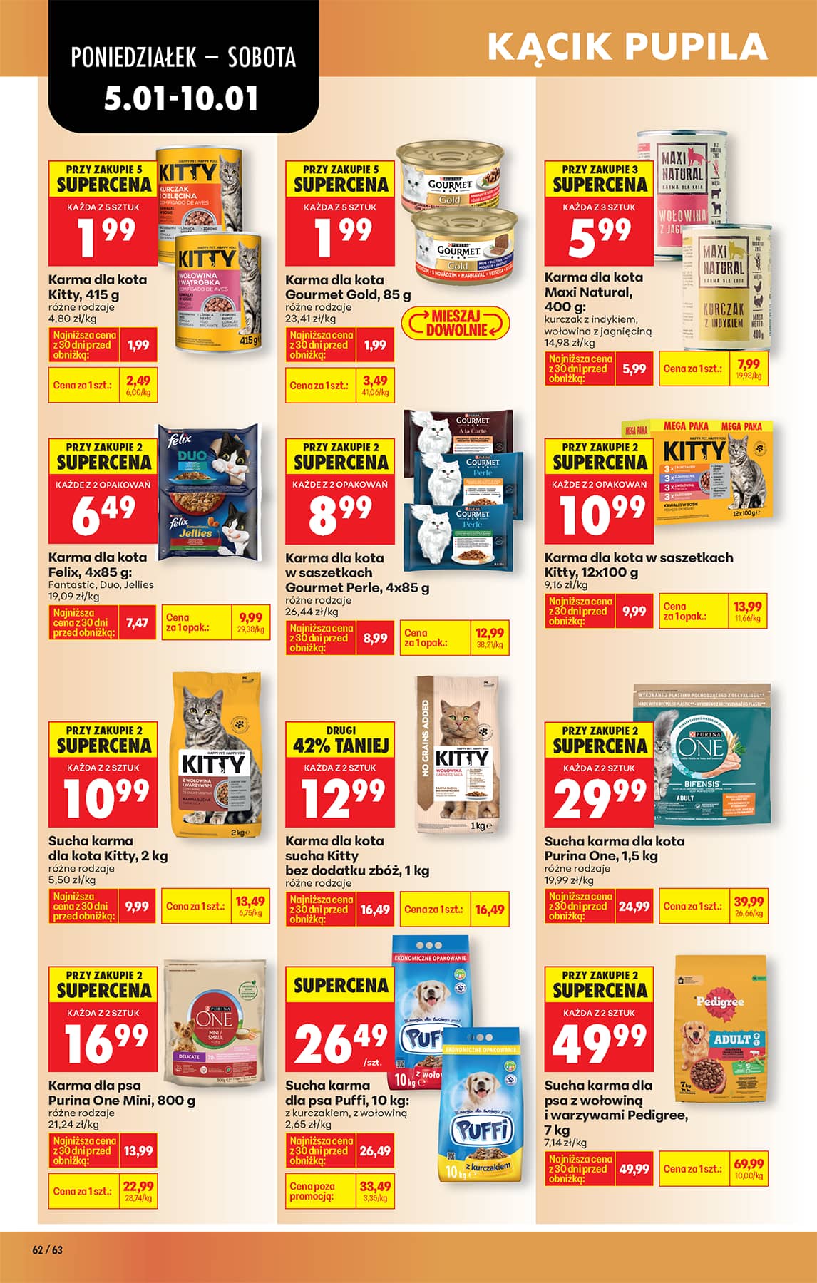 Biedronka - Biedronki niskie ceny P oferta od 05.01 76 puslapis