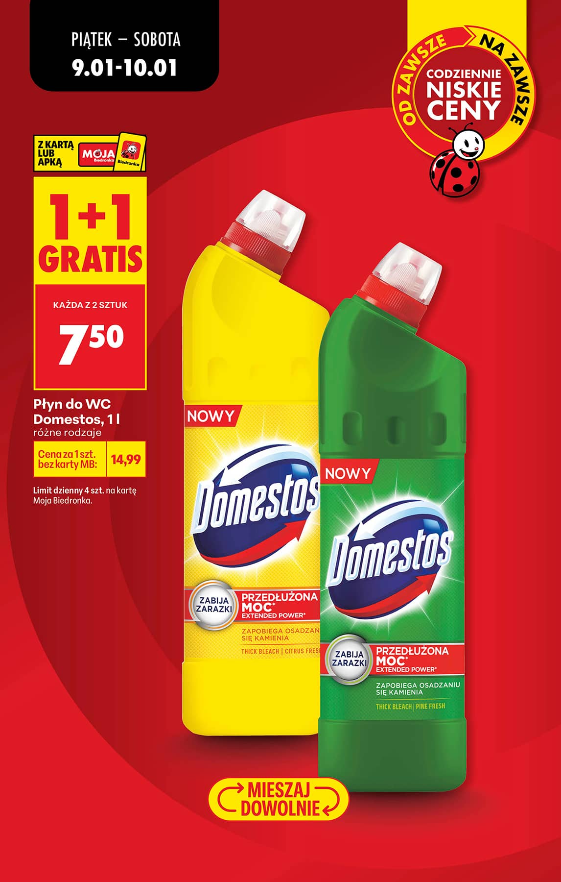 Biedronka - Codziennie niskie ceny P oferta od 08.01 19 puslapis