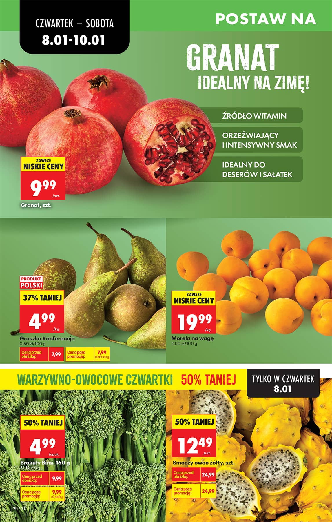 Biedronka - Codziennie niskie ceny P oferta od 08.01 24 puslapis