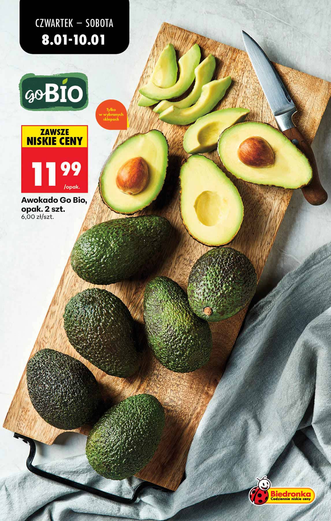 Biedronka - Codziennie niskie ceny P oferta od 08.01 26 puslapis