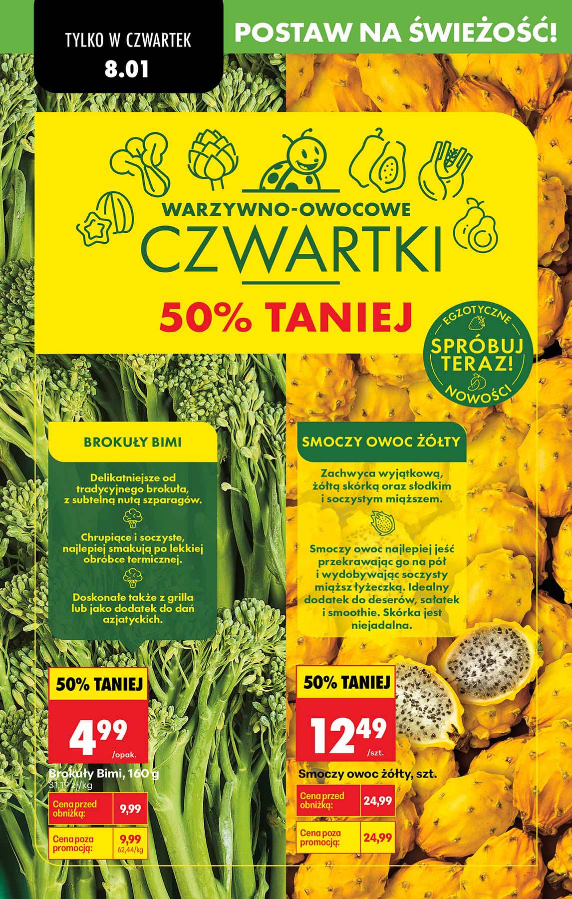 Biedronka - Codziennie niskie ceny P oferta od 08.01 28 puslapis