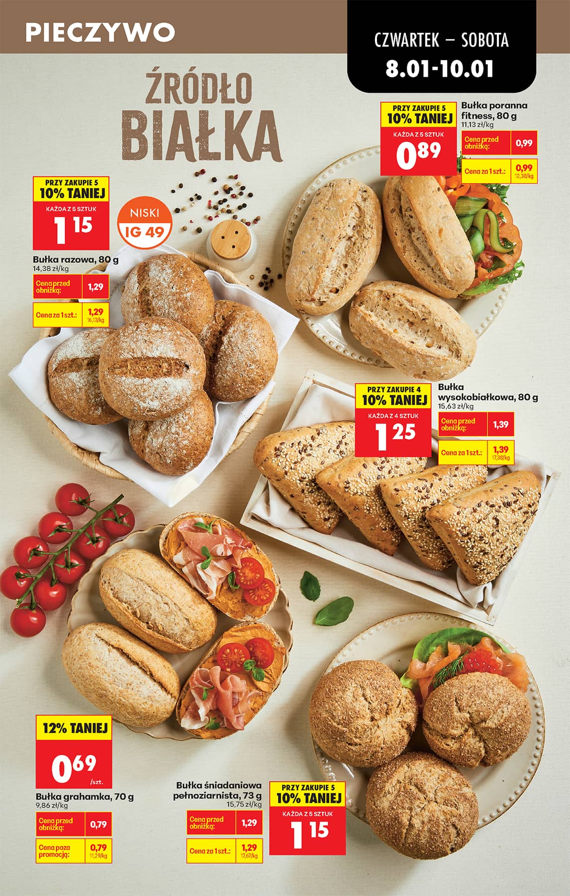 Biedronka - Codziennie niskie ceny P oferta od 08.01 37 puslapis