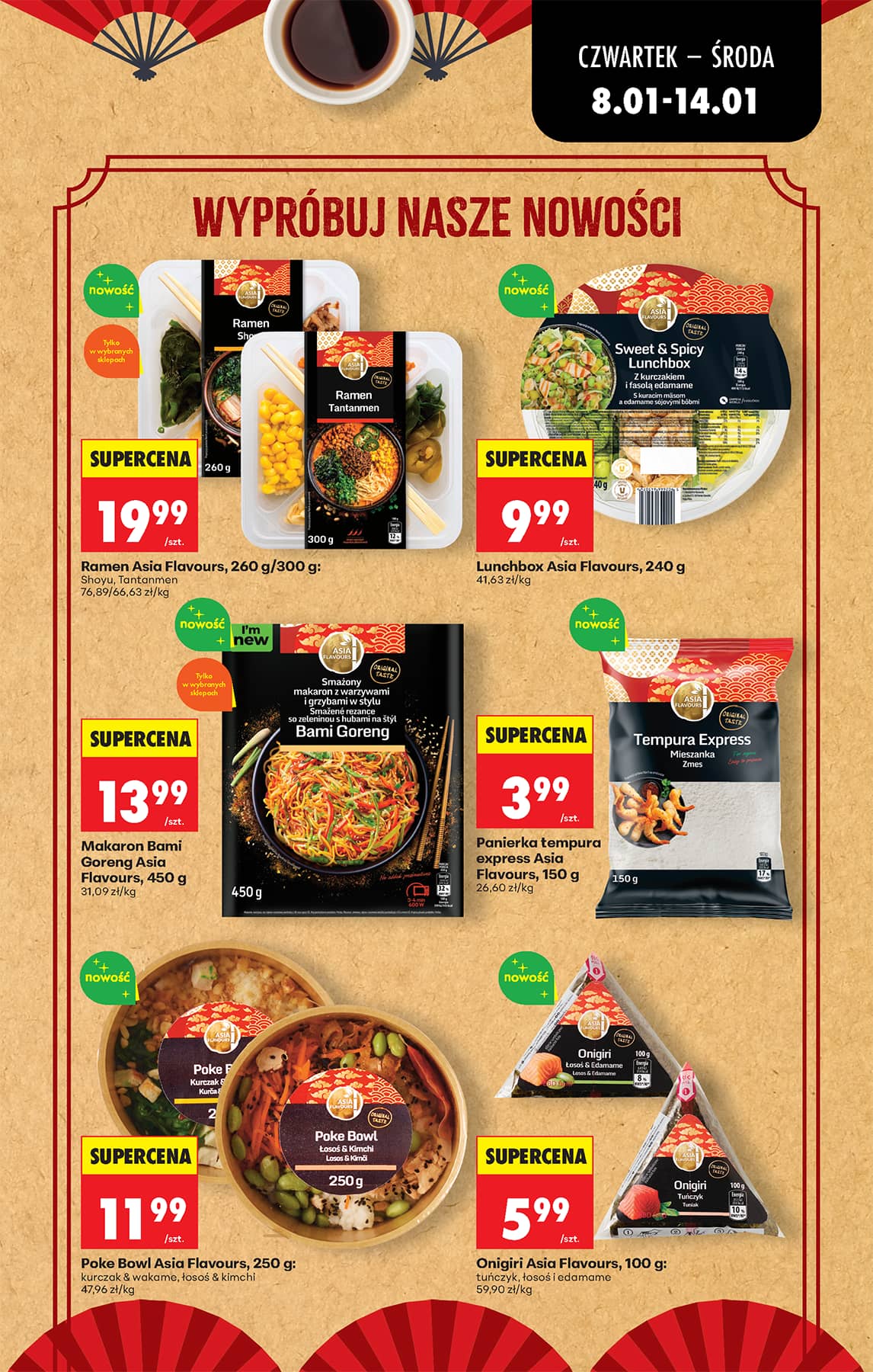 Biedronka - Codziennie niskie ceny P oferta od 08.01 47 puslapis