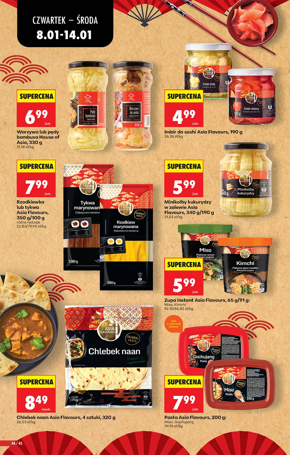 Biedronka - Codziennie niskie ceny P oferta od 08.01 54 puslapis