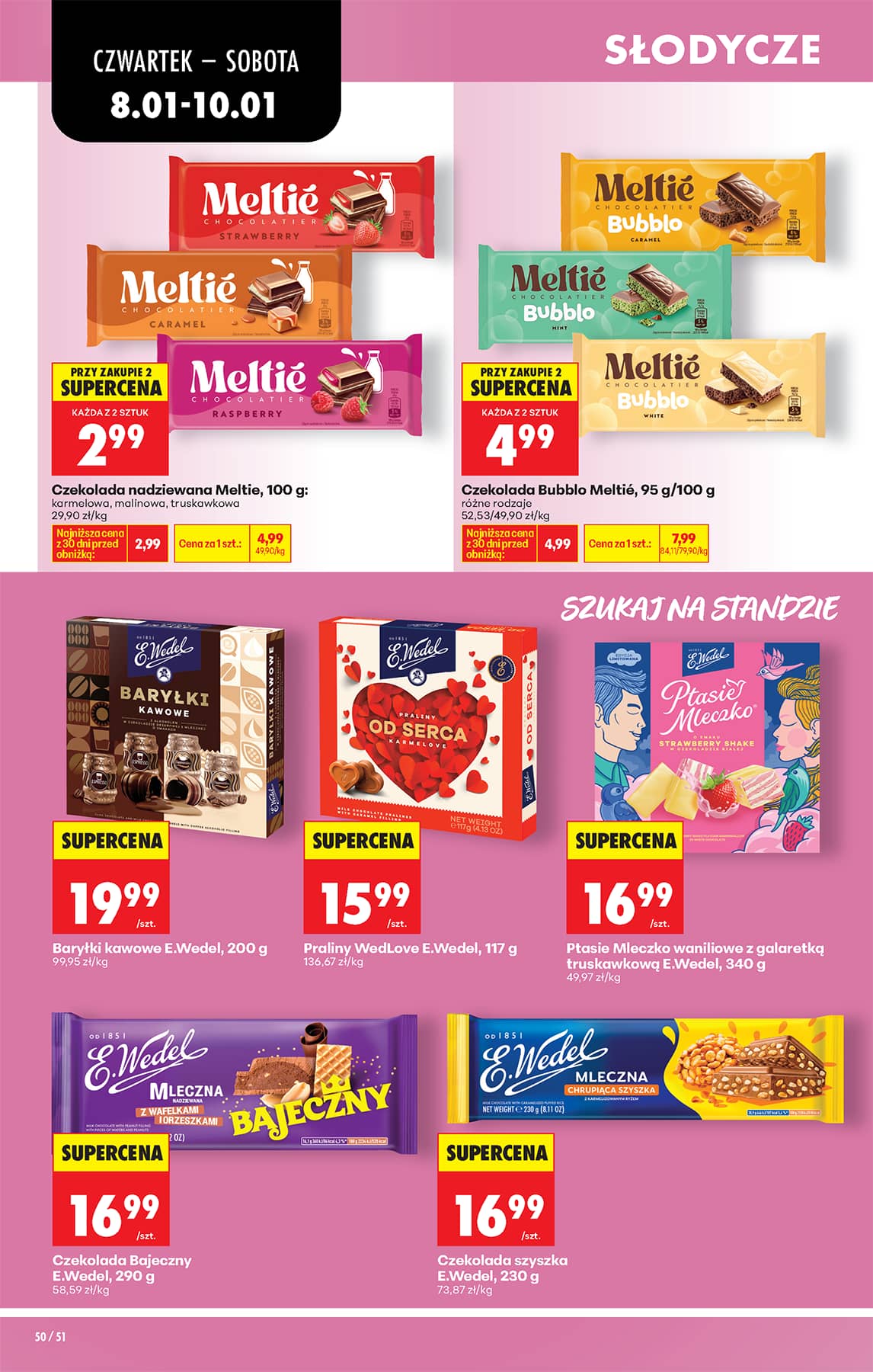 Biedronka - Codziennie niskie ceny P oferta od 08.01 60 puslapis