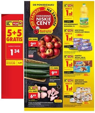 Biedronka - Codziennie niskie ceny P oferta od 12.01 2026-01-12 – 2026-01-18
