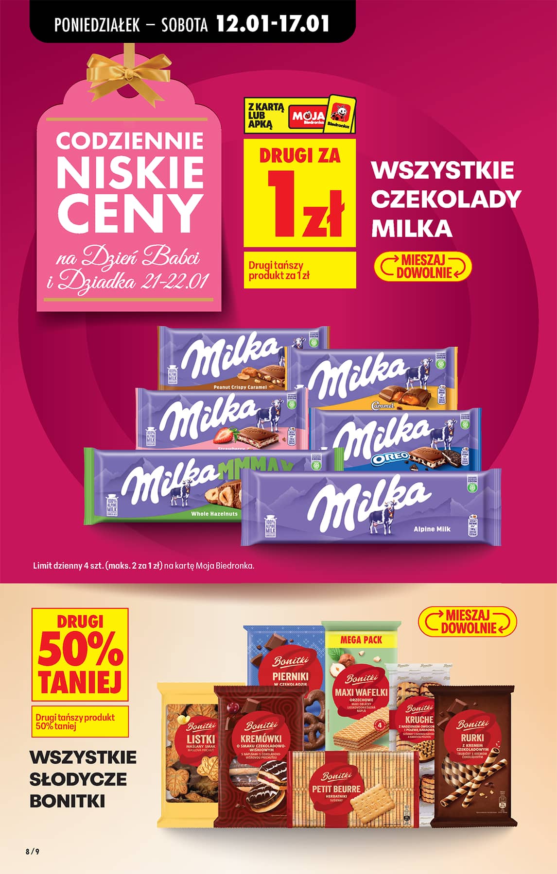 Biedronka - Codziennie niskie ceny P oferta od 12.01 10 puslapis