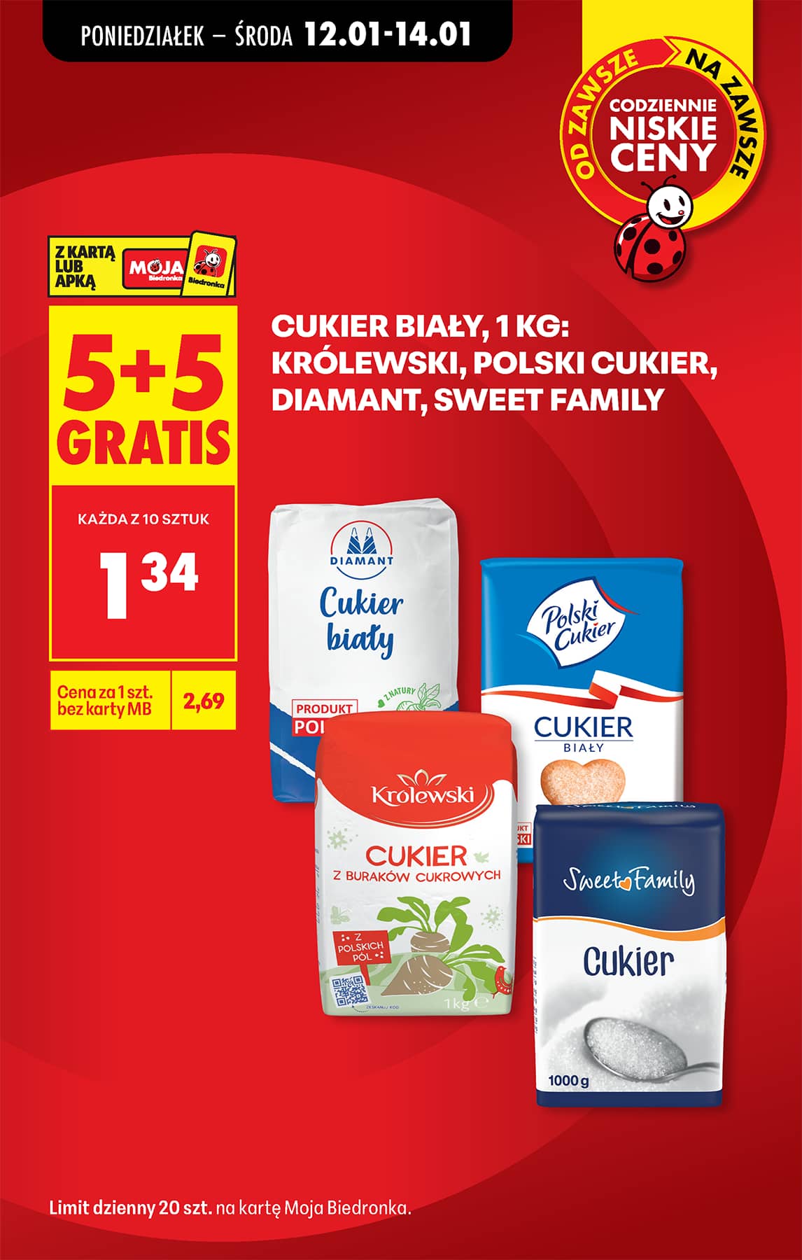 Biedronka - Codziennie niskie ceny P oferta od 12.01 2 puslapis