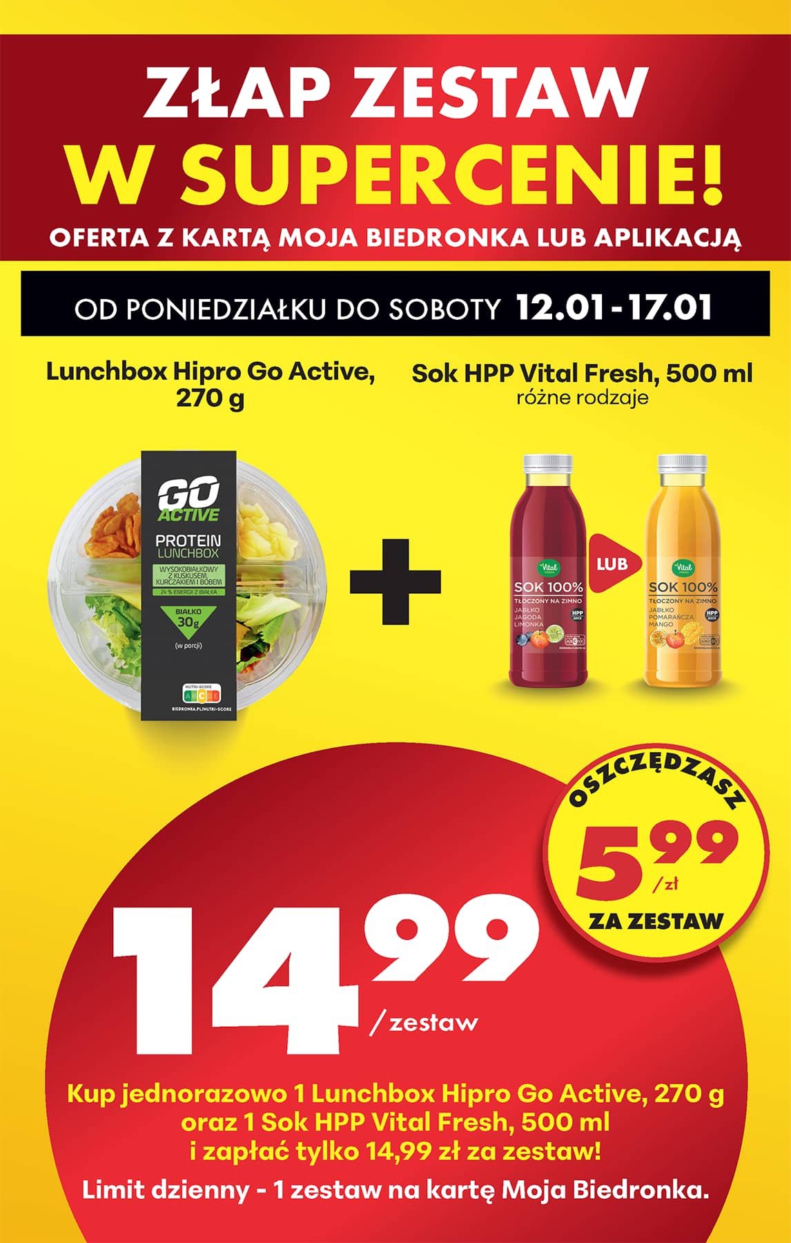 Biedronka - Codziennie niskie ceny P oferta od 12.01 24 puslapis