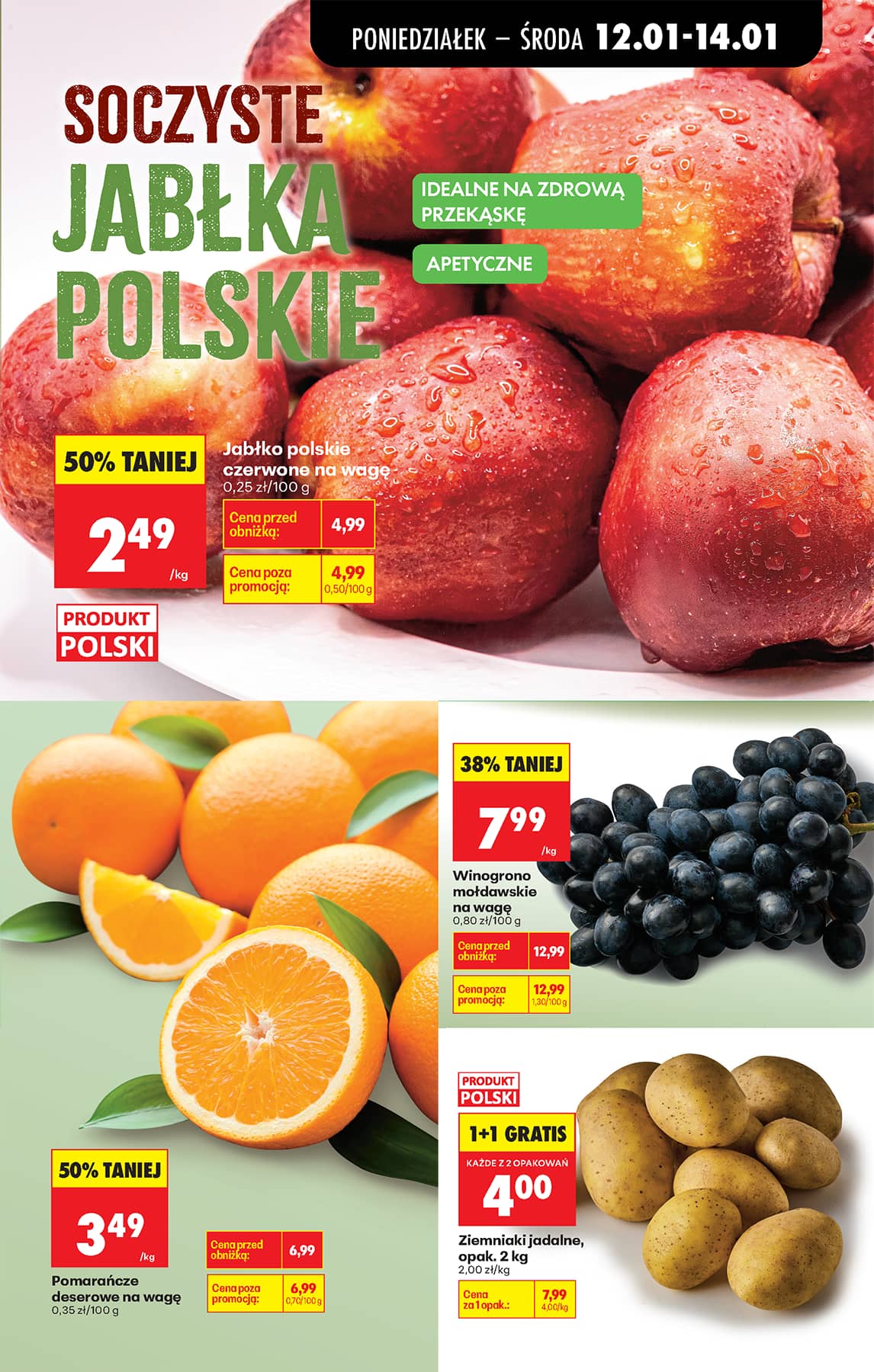 Biedronka - Codziennie niskie ceny P oferta od 12.01 29 puslapis