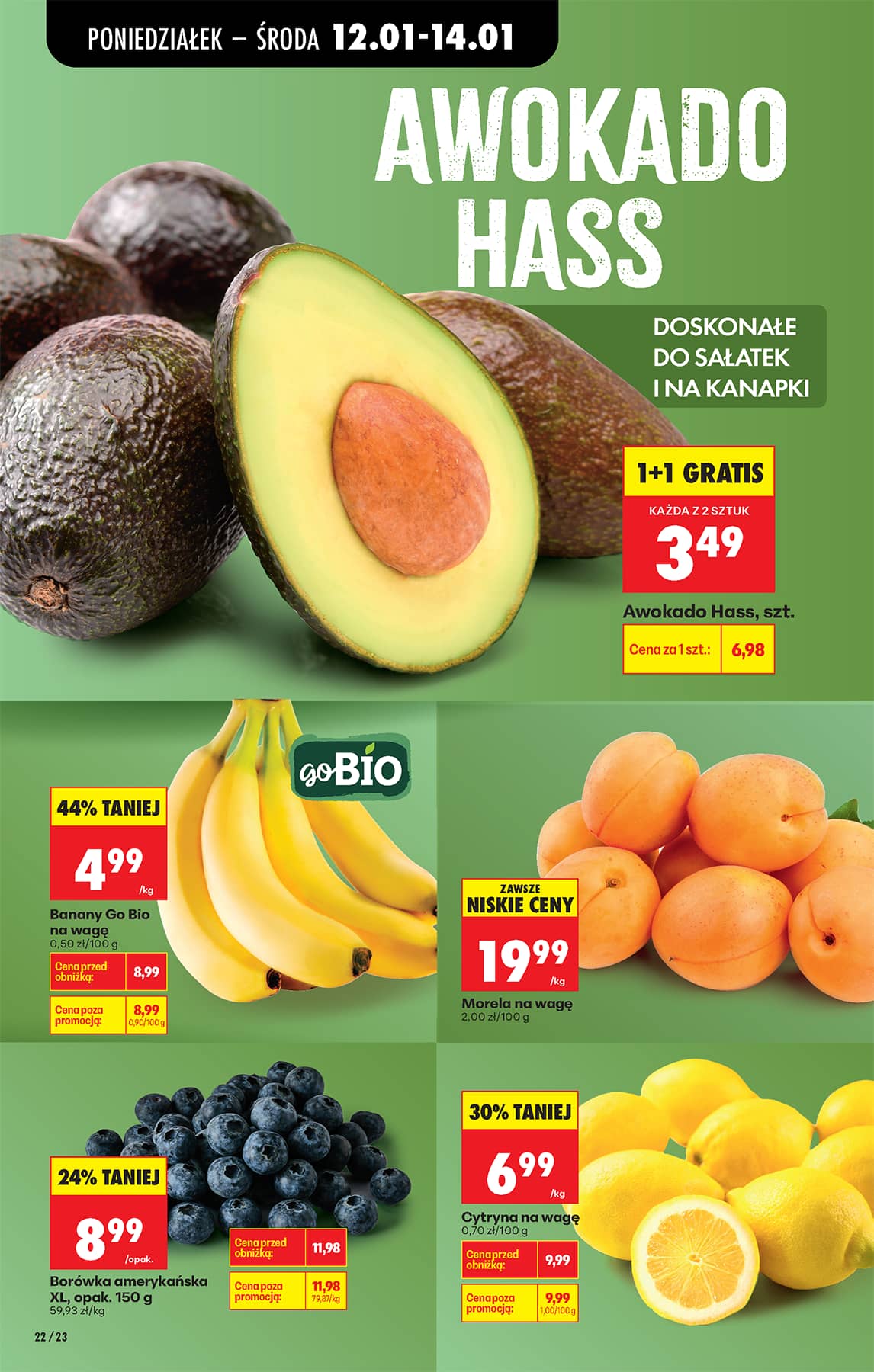 Biedronka - Codziennie niskie ceny P oferta od 12.01 30 puslapis