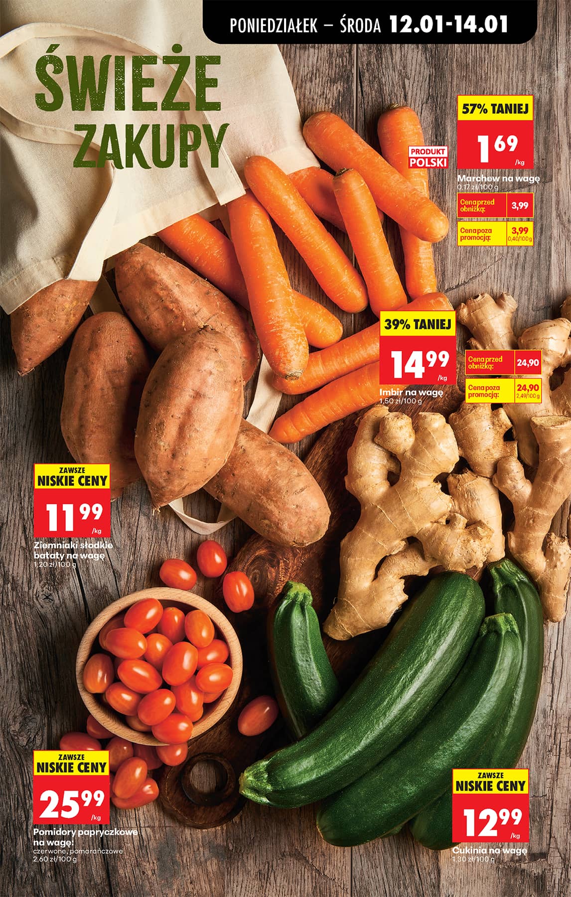 Biedronka - Codziennie niskie ceny P oferta od 12.01 31 puslapis