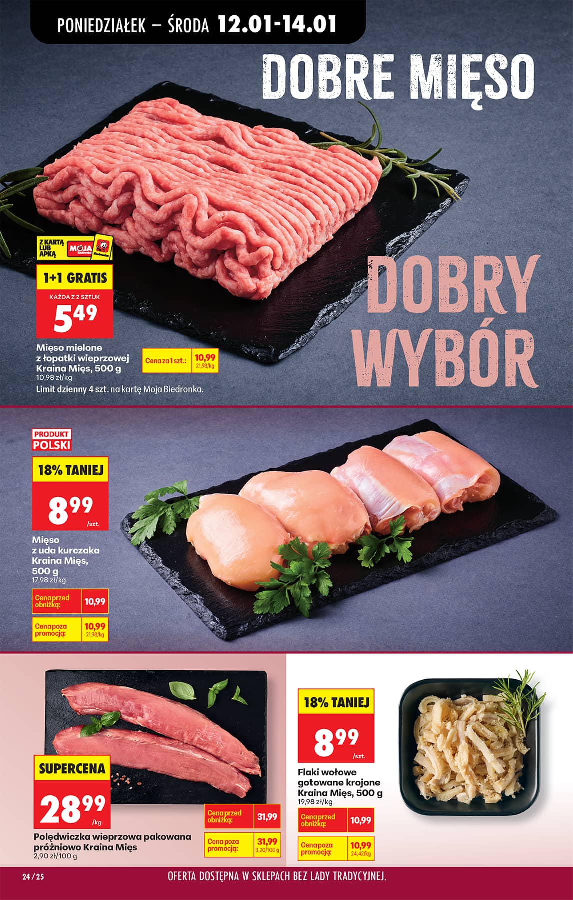 Biedronka - Codziennie niskie ceny P oferta od 12.01 32 puslapis