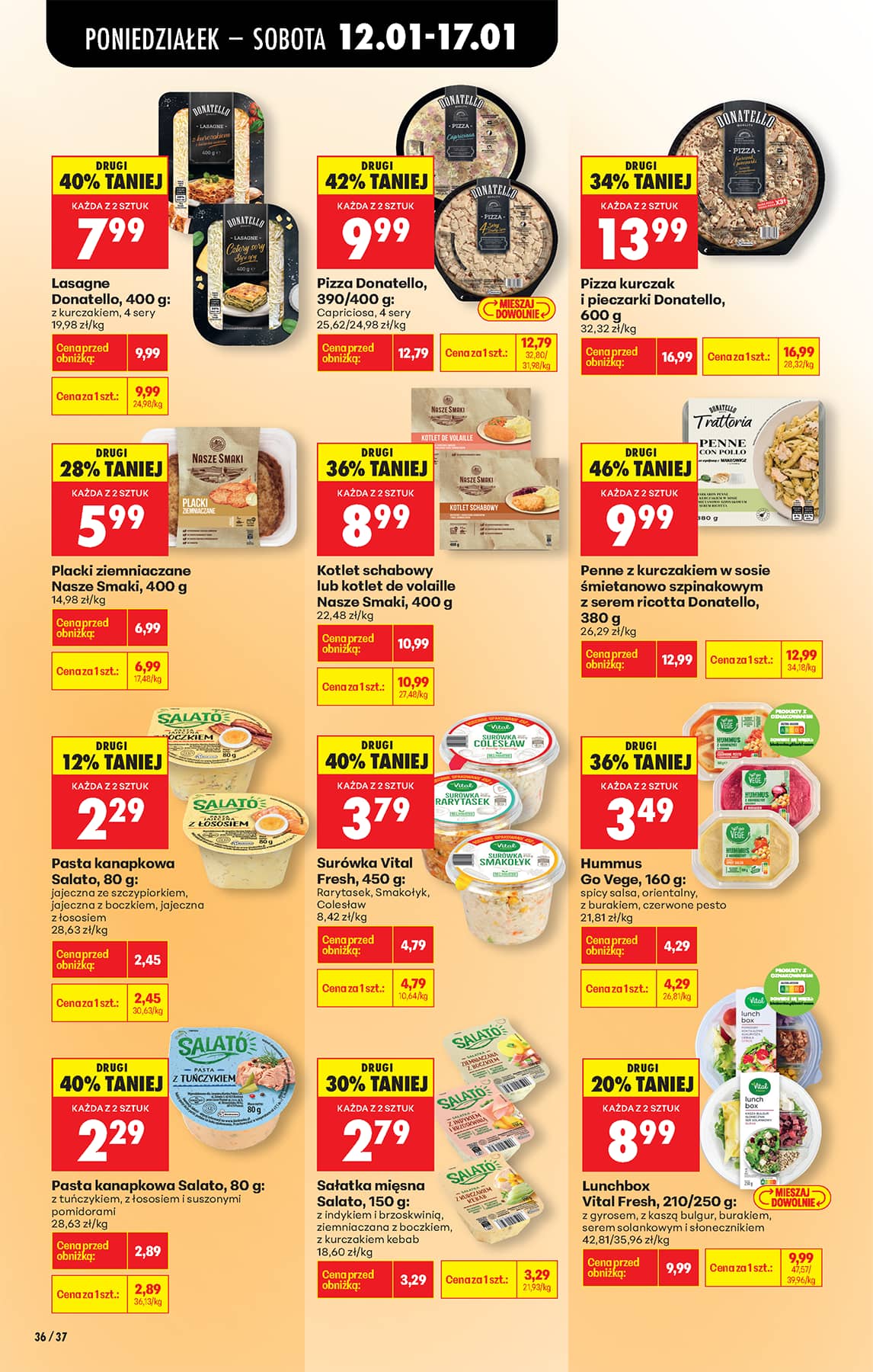 Biedronka - Codziennie niskie ceny P oferta od 12.01 44 puslapis