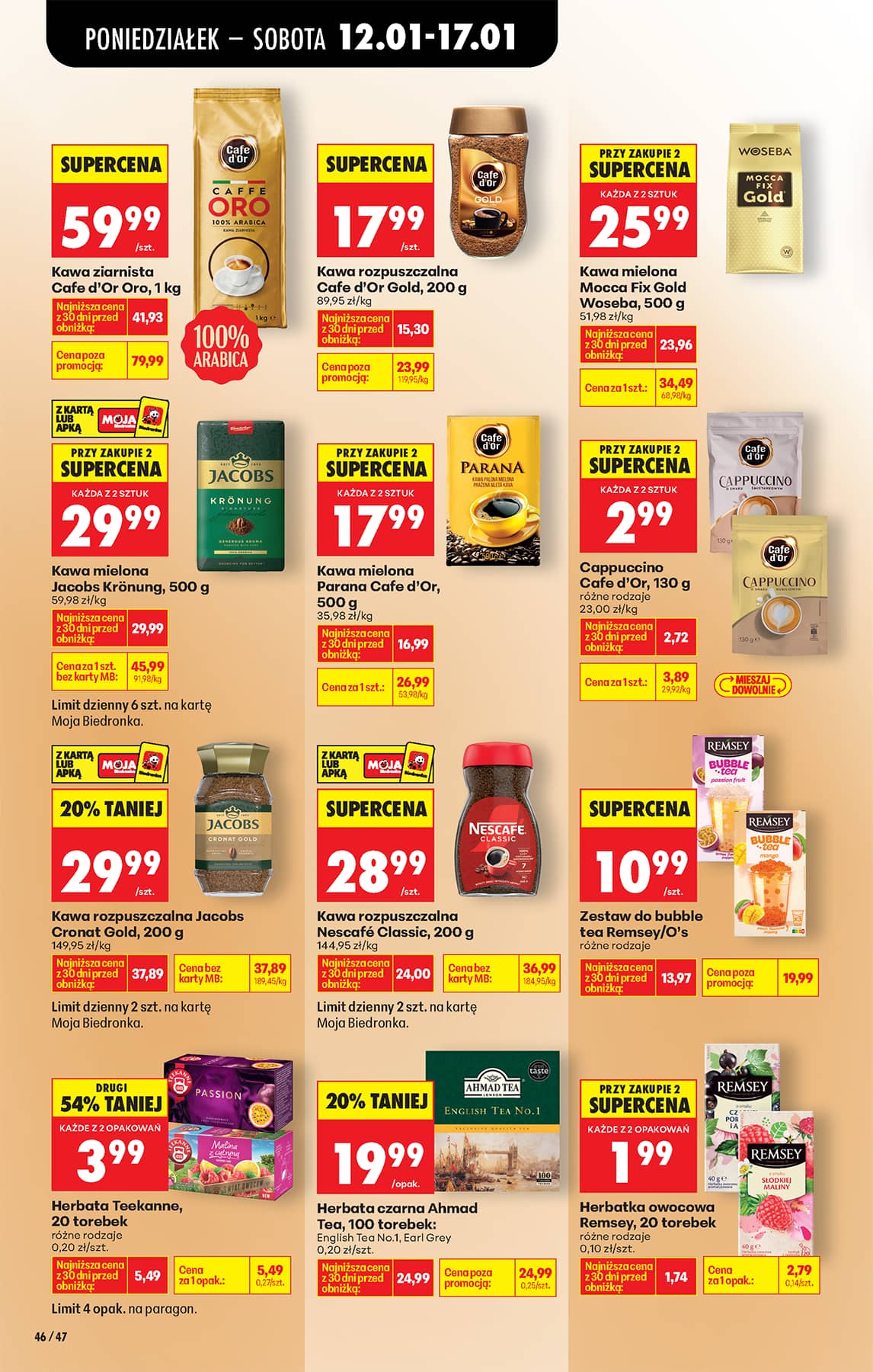 Biedronka - Codziennie niskie ceny P oferta od 12.01 56 puslapis