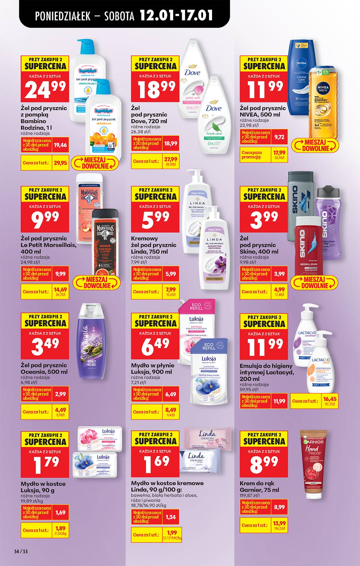 Biedronka - Codziennie niskie ceny P oferta od 12.01 66 puslapis