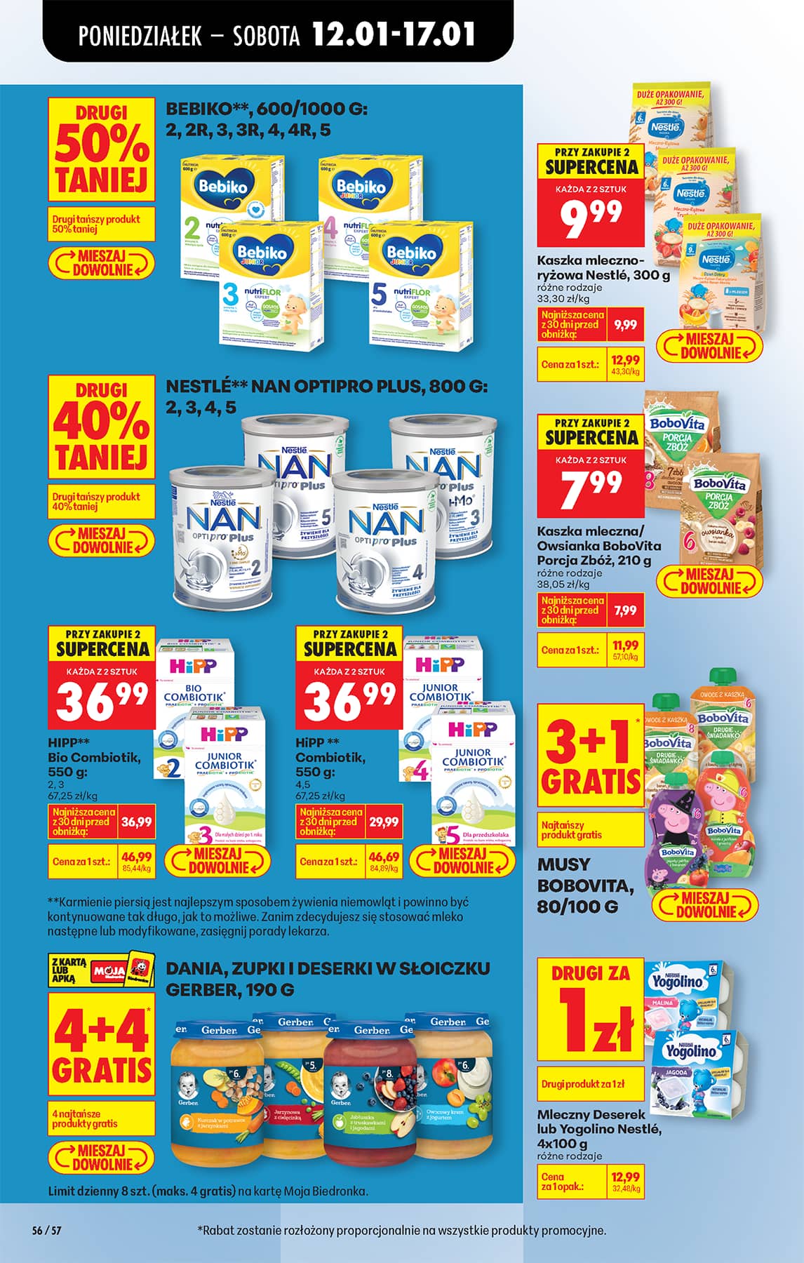 Biedronka - Codziennie niskie ceny P oferta od 12.01 68 puslapis