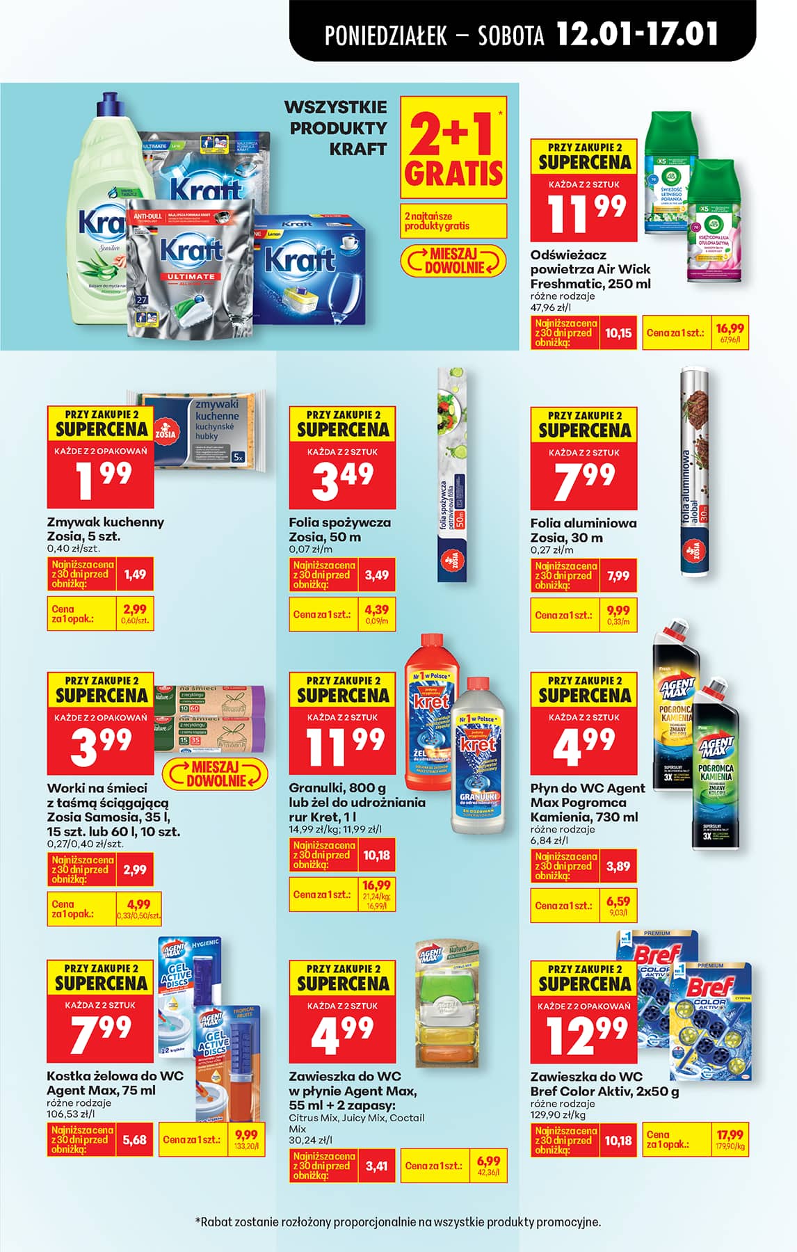 Biedronka - Codziennie niskie ceny P oferta od 12.01 71 puslapis