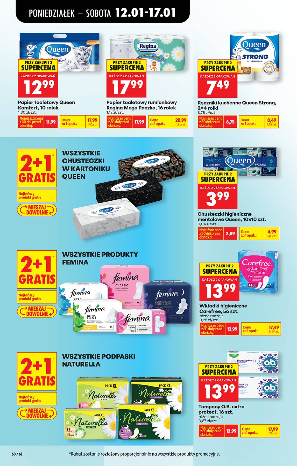 Biedronka - Codziennie niskie ceny P oferta od 12.01 72 puslapis