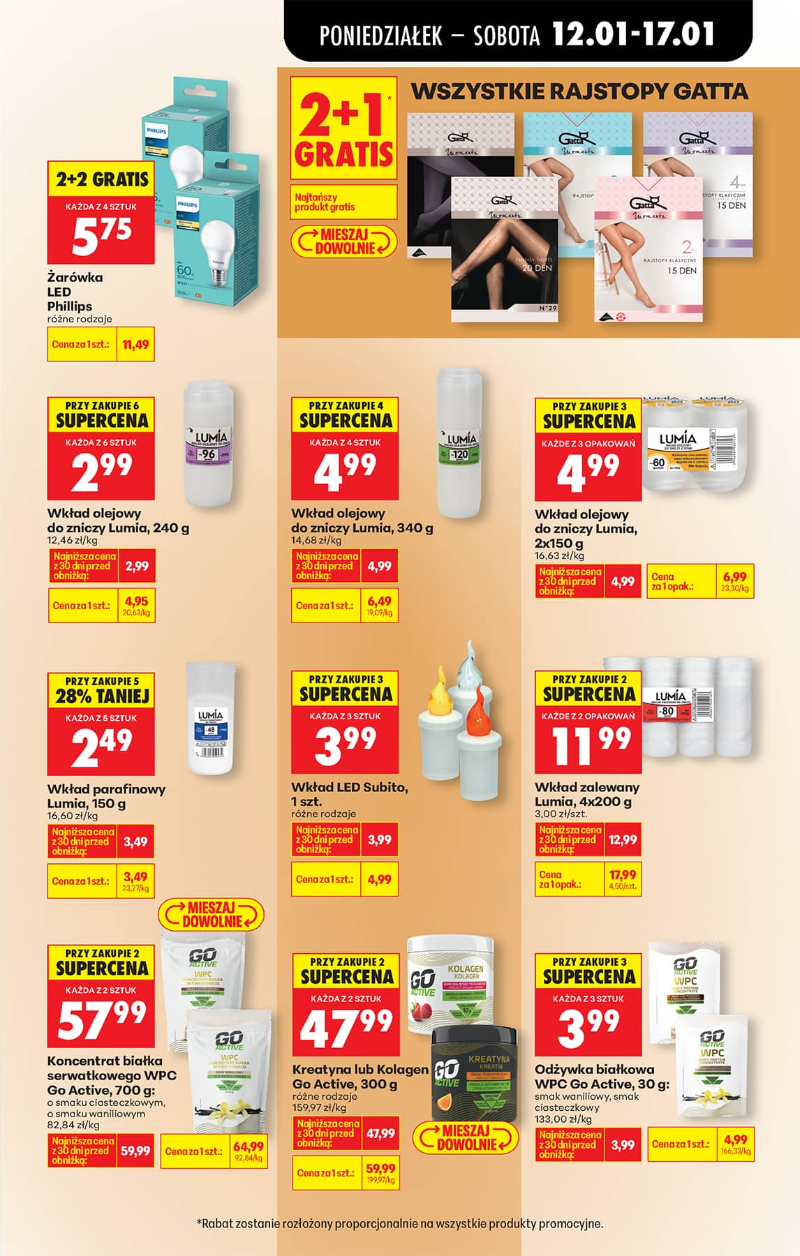 Biedronka - Codziennie niskie ceny P oferta od 12.01 73 puslapis