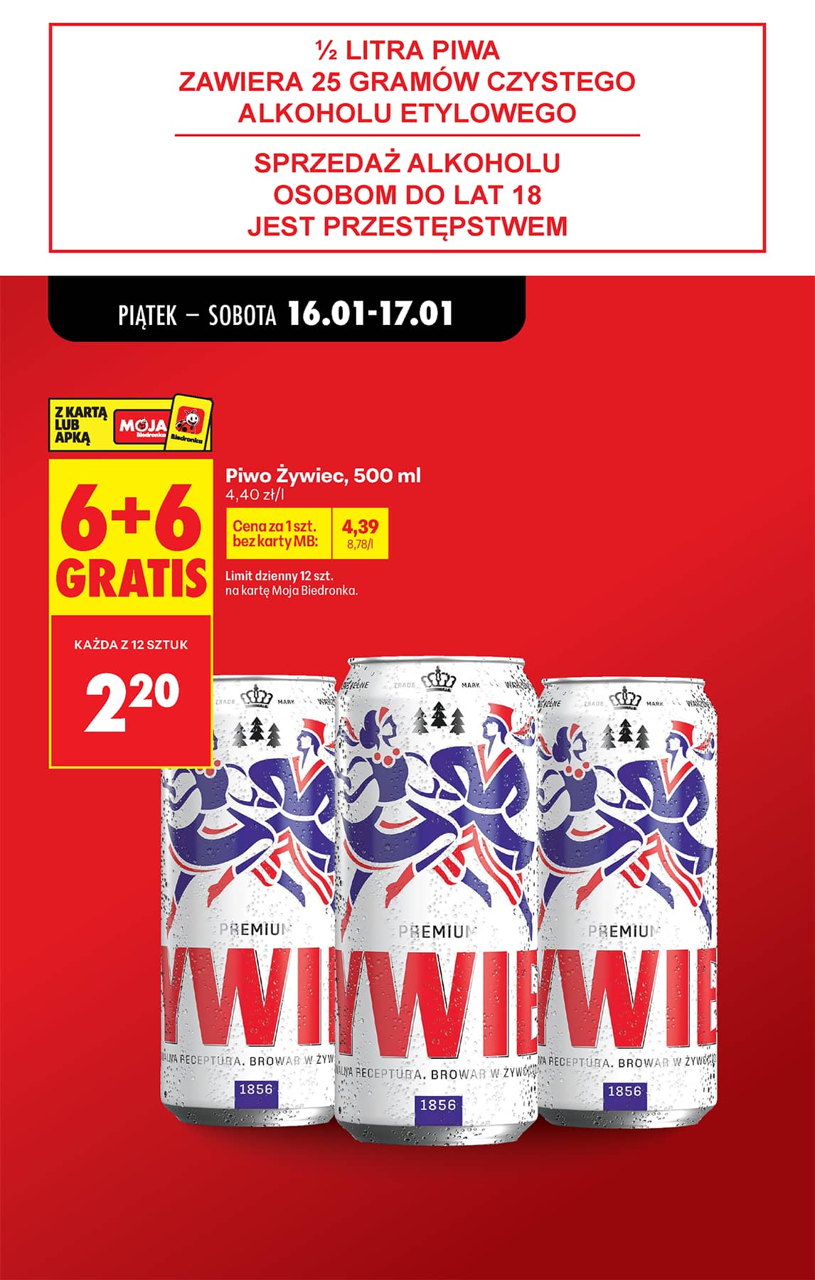 Biedronka - Codziennie niskie ceny P - oferta od 15.01 11 puslapis