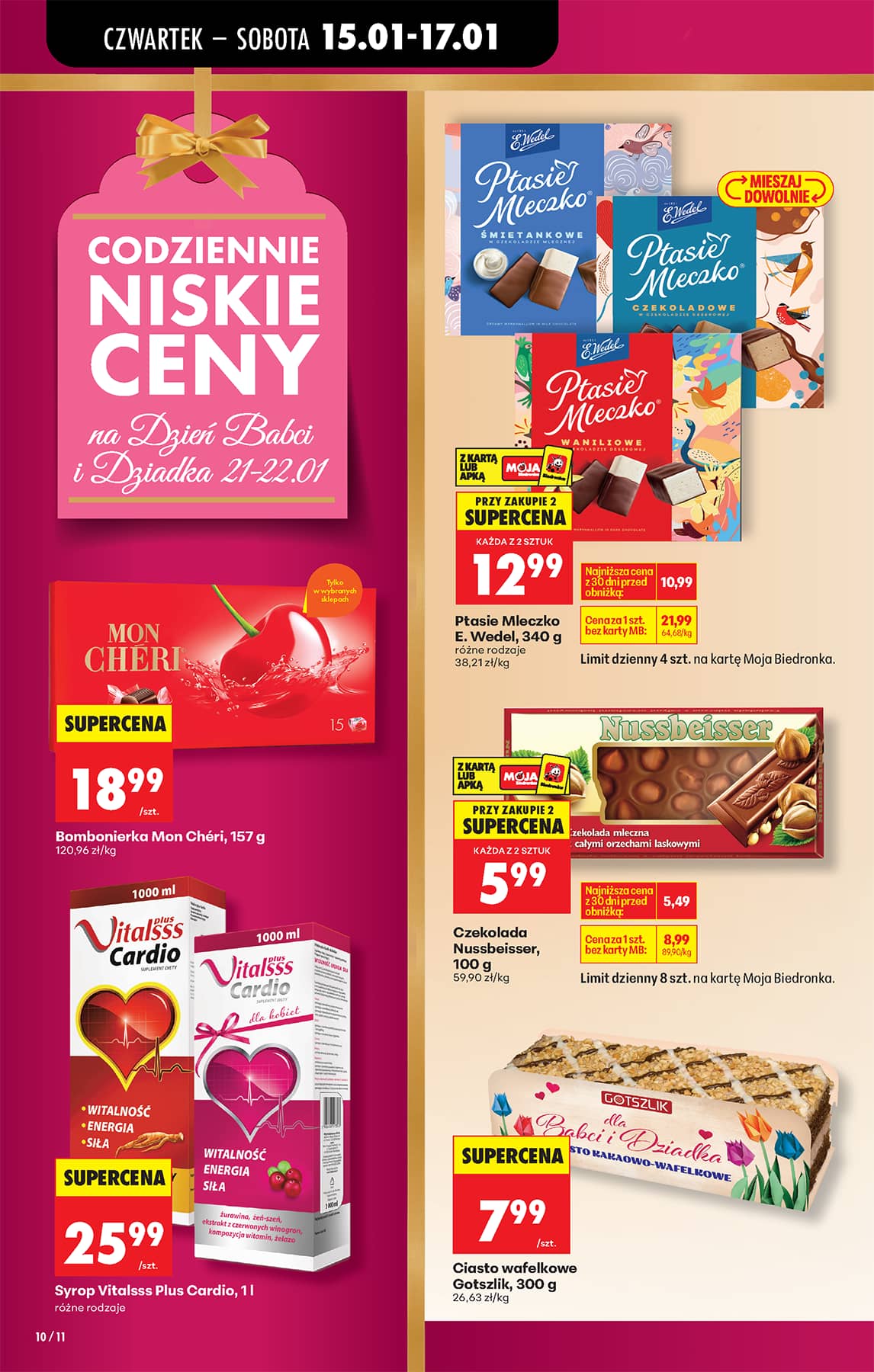 Biedronka - Codziennie niskie ceny P - oferta od 15.01 12 puslapis
