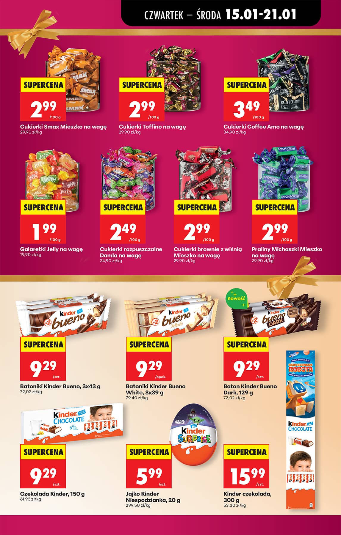 Biedronka - Codziennie niskie ceny P - oferta od 15.01 13 puslapis