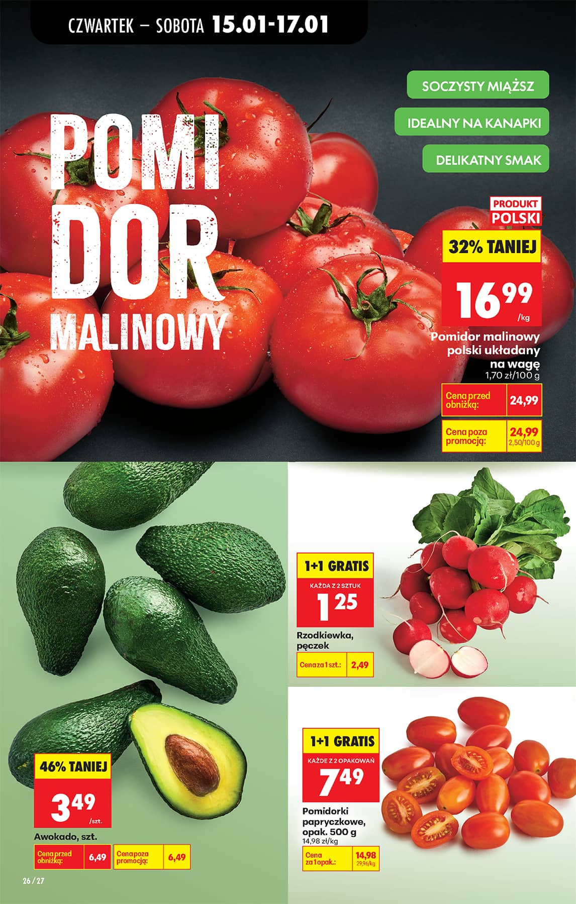 Biedronka - Codziennie niskie ceny P - oferta od 15.01 30 puslapis