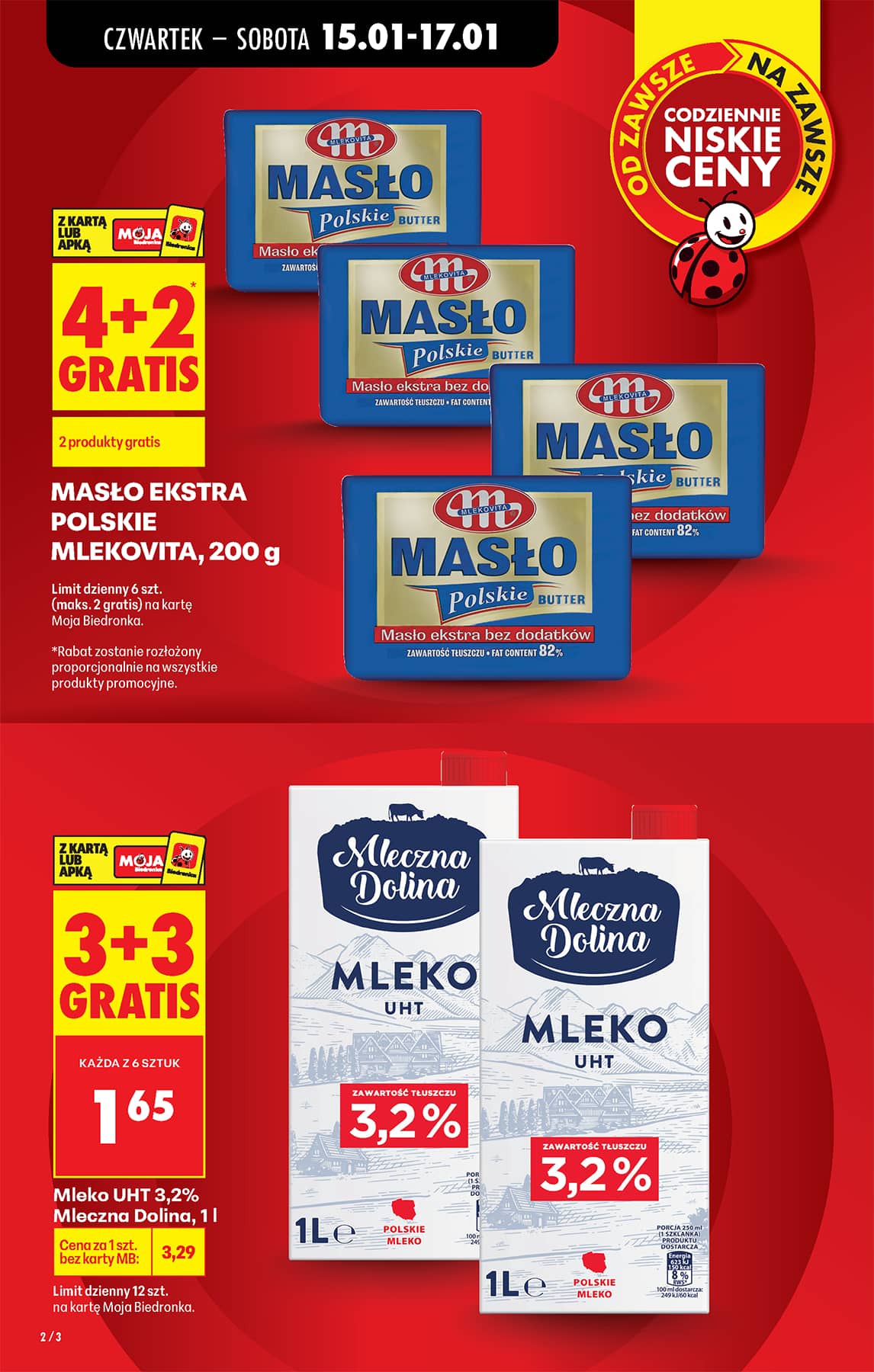 Biedronka - Codziennie niskie ceny P - oferta od 15.01 4 puslapis